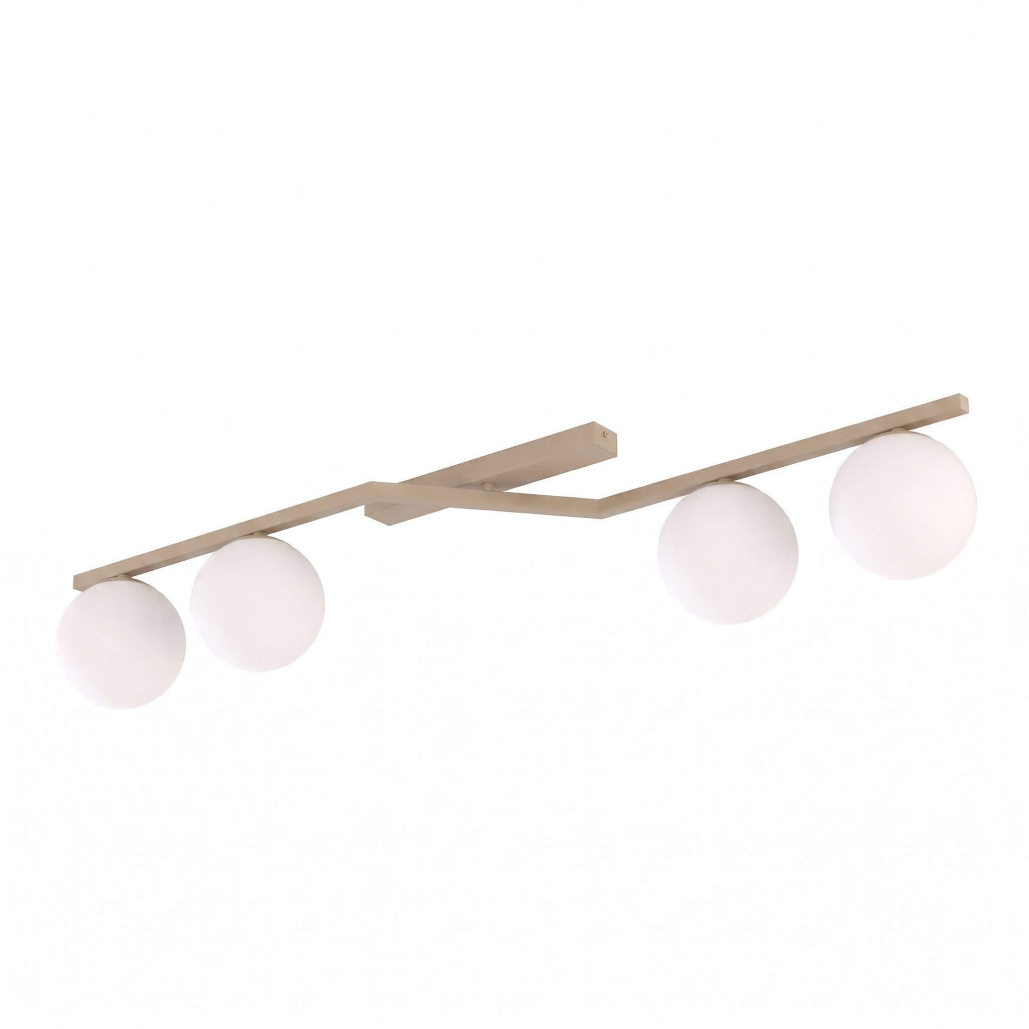 Emibig Naton Pendelleuchte 4x8 W beige 1801/4