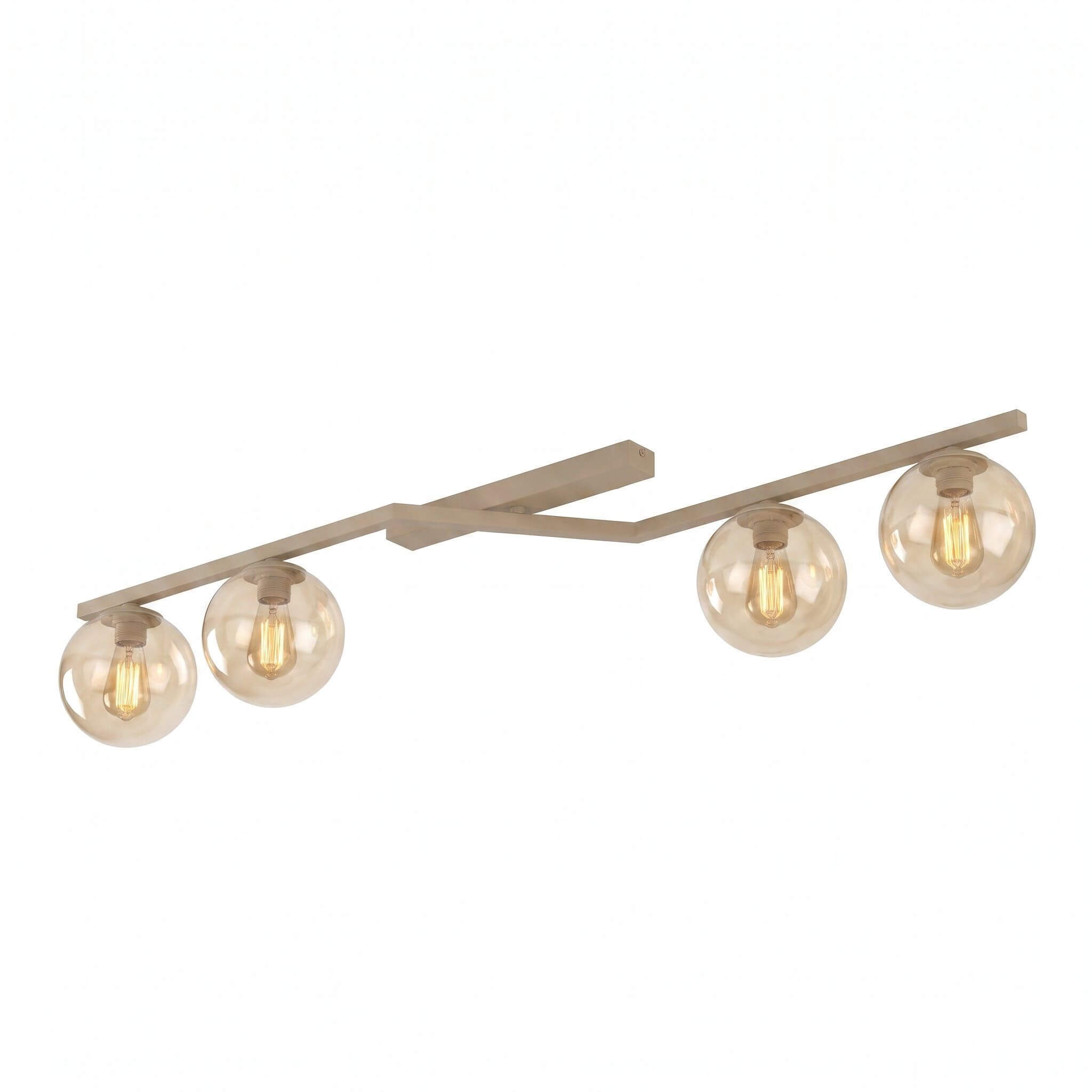 Emibig Naton Deckenlampe 4x8 W beige 1802/4