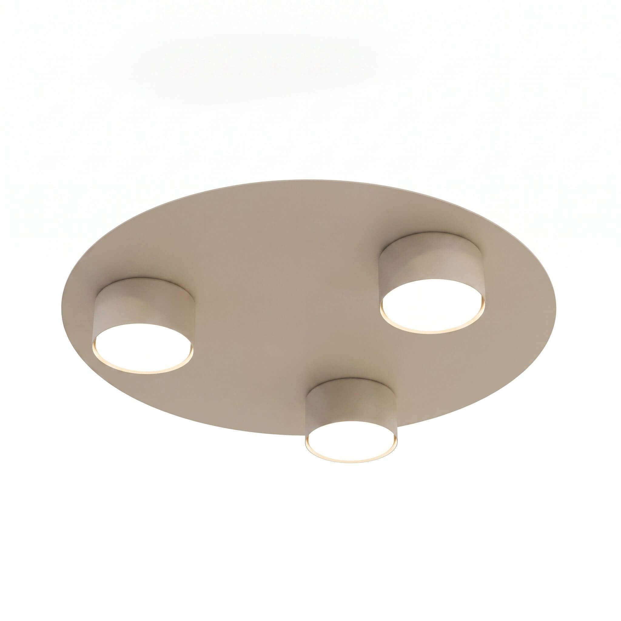 Emibig Bolx Deckenlampe 3x10 W beige 1805/3