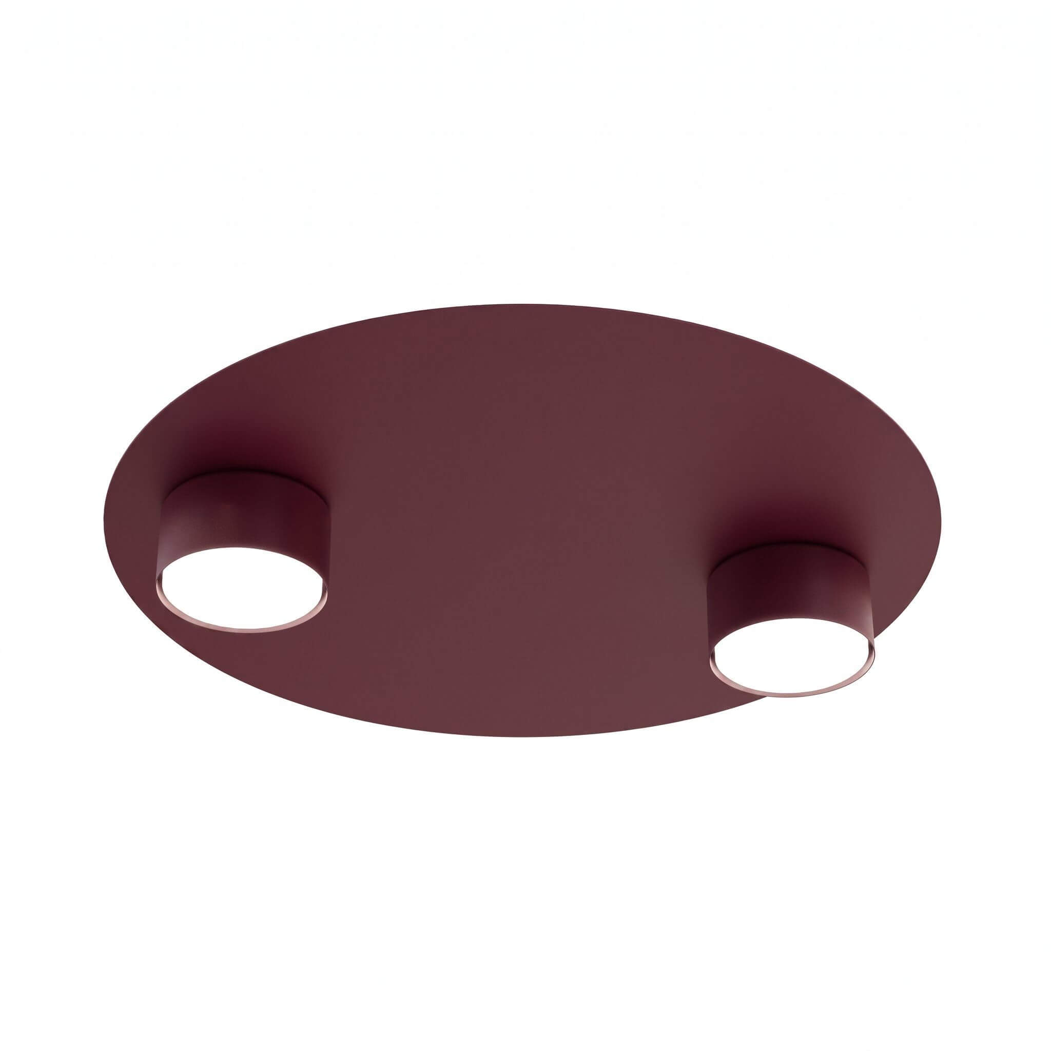 Emibig Bolx Deckenlampe 2x10 W burgund 1806/2