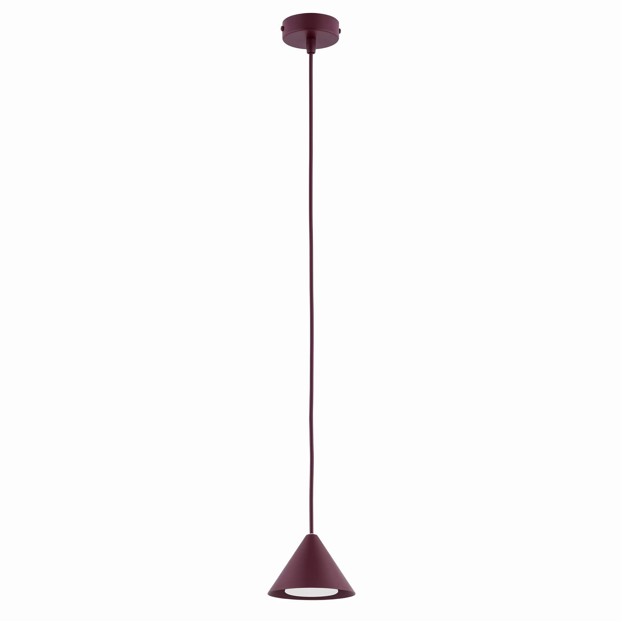 Emibig Elit Pendelleuchte 3x10 W burgund 1813/1