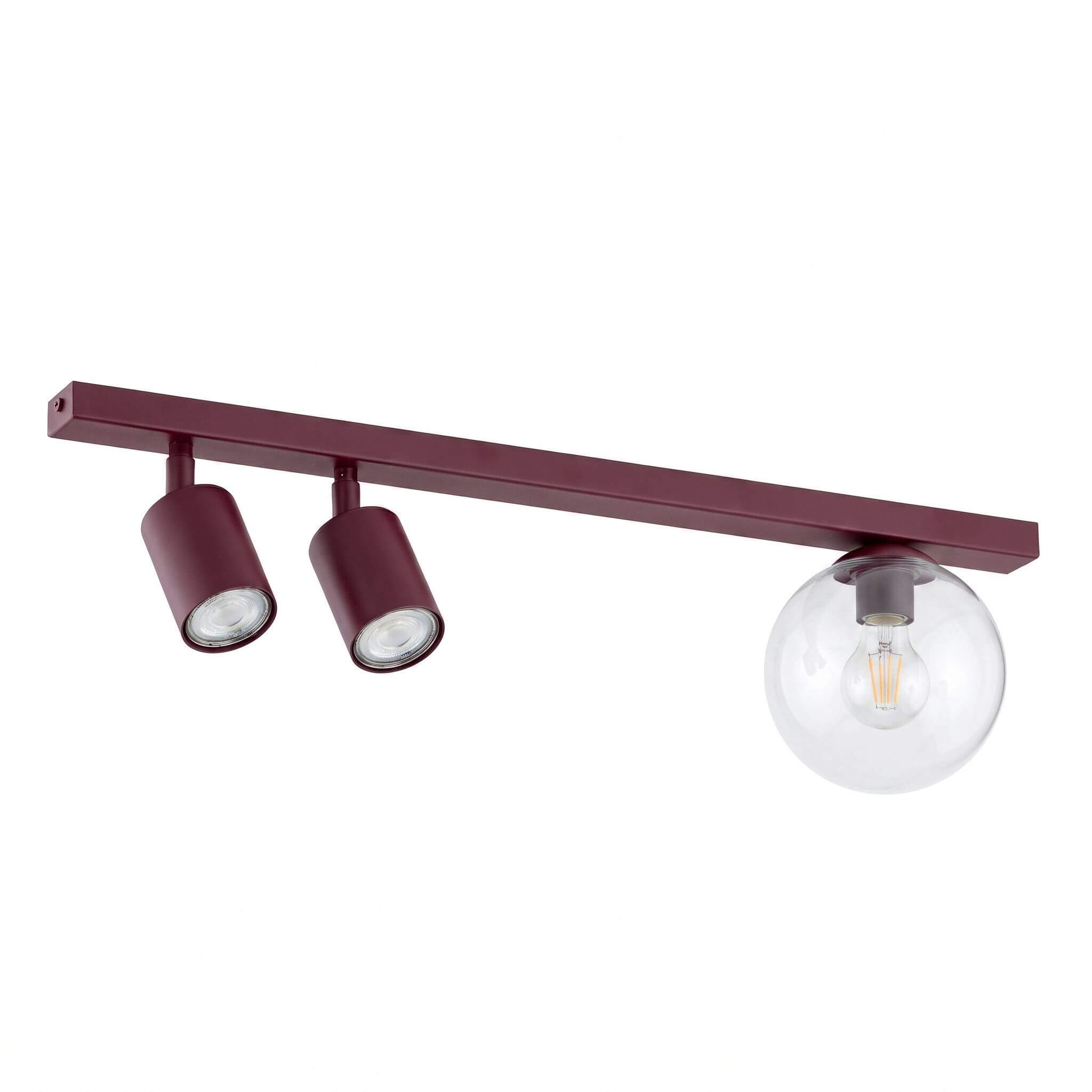 Emibig Baster Deckenlampe 3x10 W burgund 1817/3