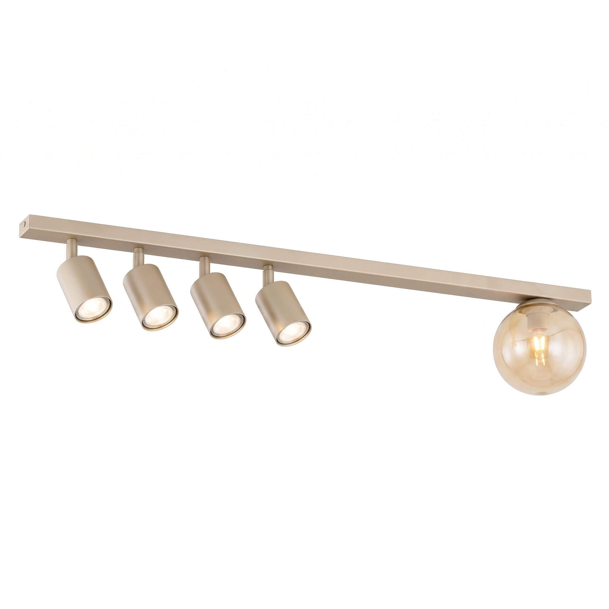 Emibig Baster Deckenlampe 5x10 W beige 1815/5