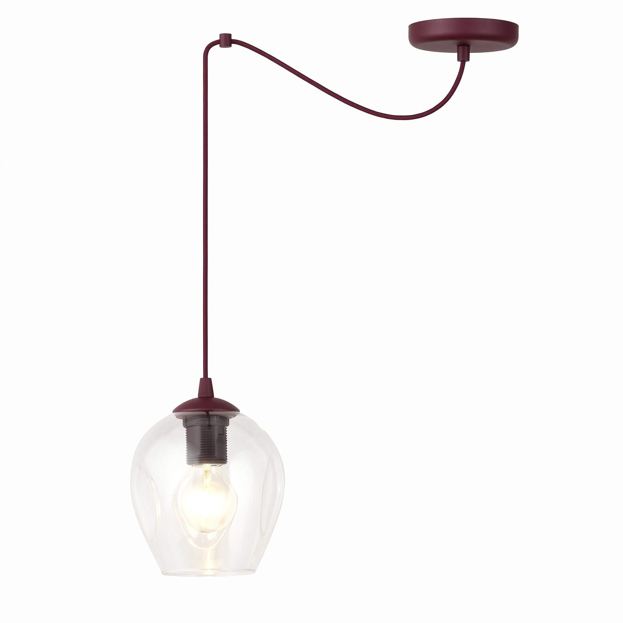 Emibig Level Pendelleuchte 1x15 W burgund 1819/1