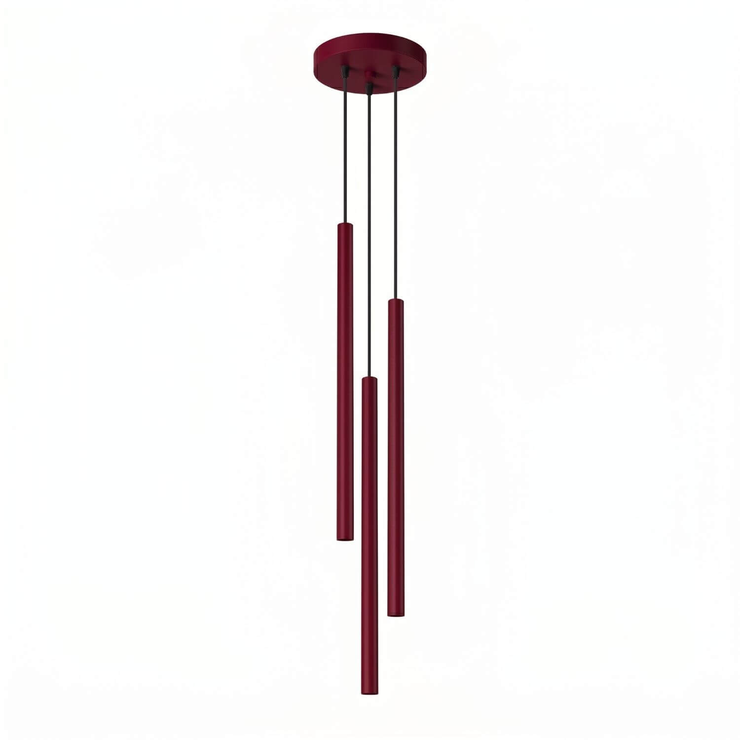 Sollux Lighting Pastelo Pendelleuchte 3x8 W burgund SL.2123