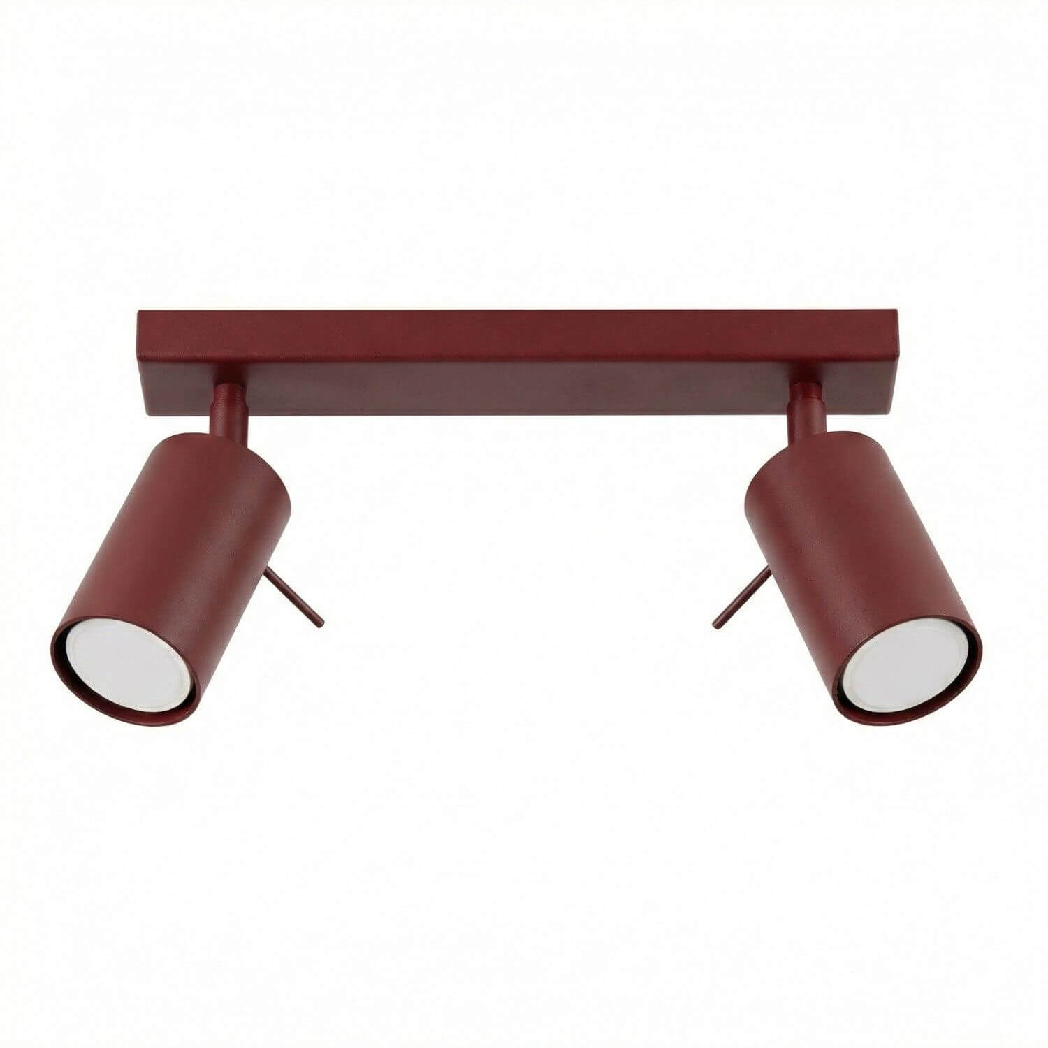 Sollux Lighting Ring Deckenlampe 2x10 W burgund SL.2160