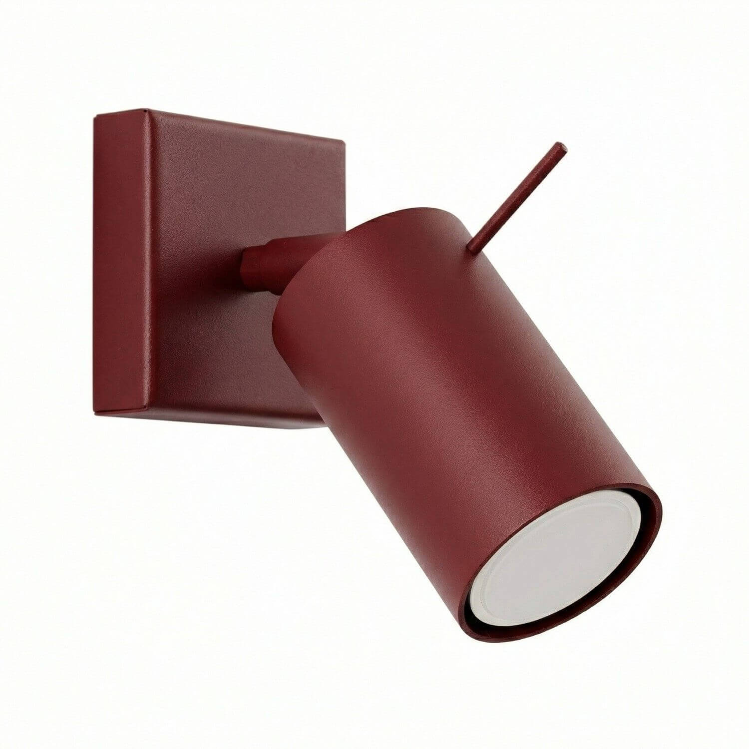 Sollux Lighting Ring Wandleuchte 1x10 W burgund SL.2159