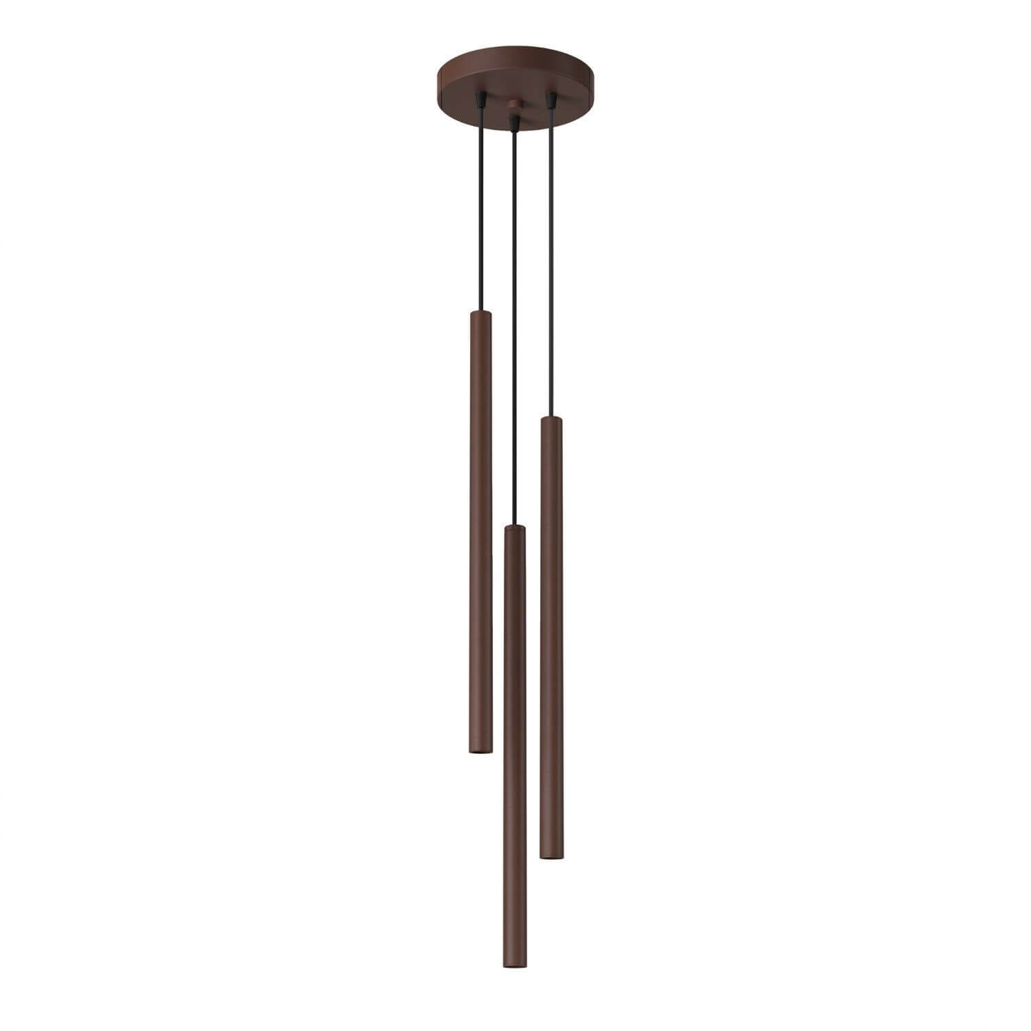 Sollux Lighting Pastelo Pendelleuchte 3x8 W braun SL.2147
