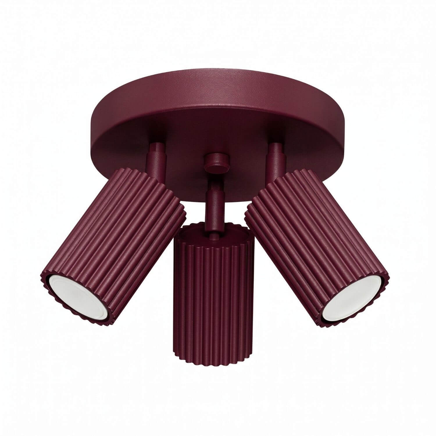Sollux Lighting Karbon Decke 3x10 W burgund SL.1928