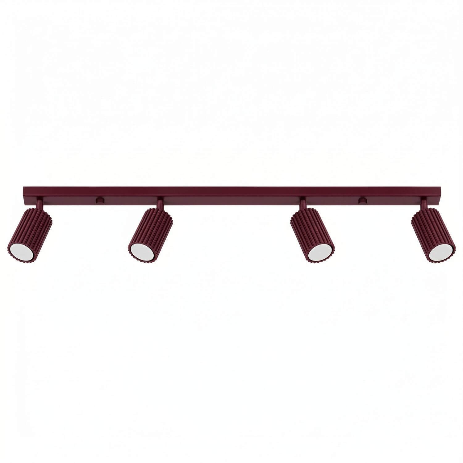 Sollux Lighting Karbon Deckenlampe 4x10 W burgund SL.1924