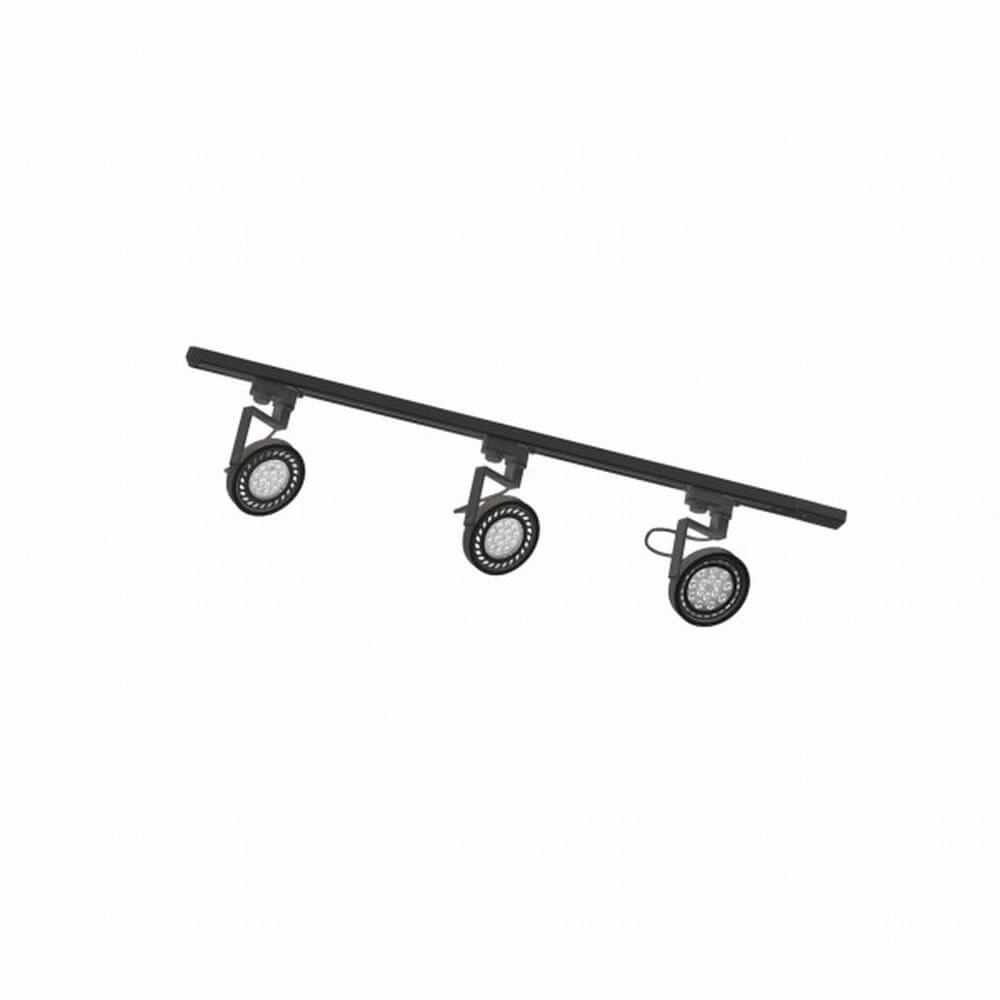 Zuma Line Black Schienensystem-Set mit Strahlern 3x15 W schwarz 3560