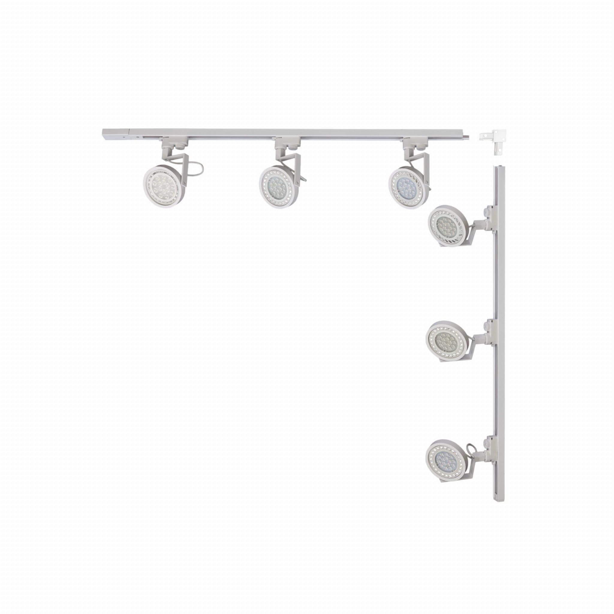 Zuma Line White Schienensystem-Set mit Strahlern 6x15 W weiß 3580