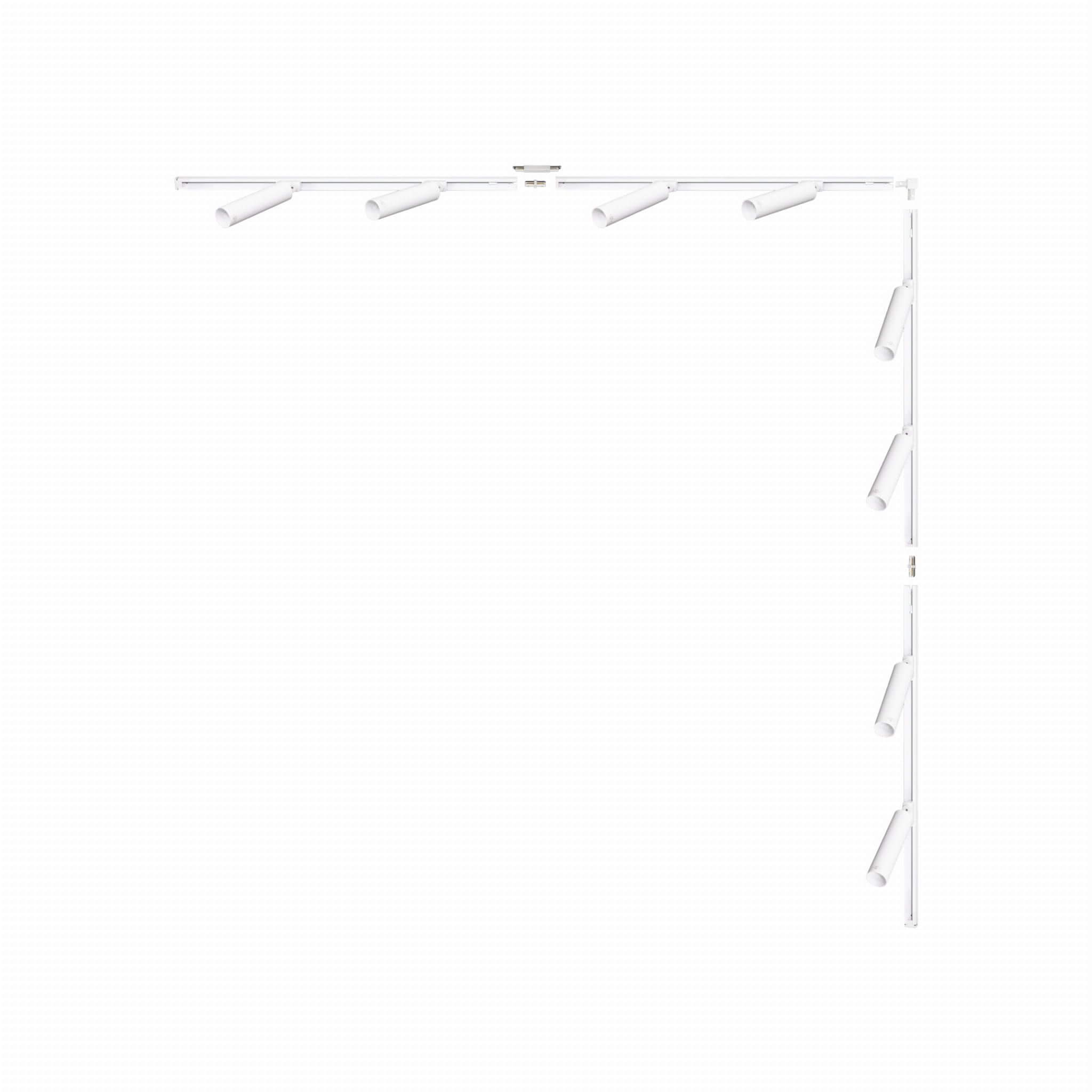 Zuma Line White Schienensystem-Set mit Strahlern x35 W weiß 3589