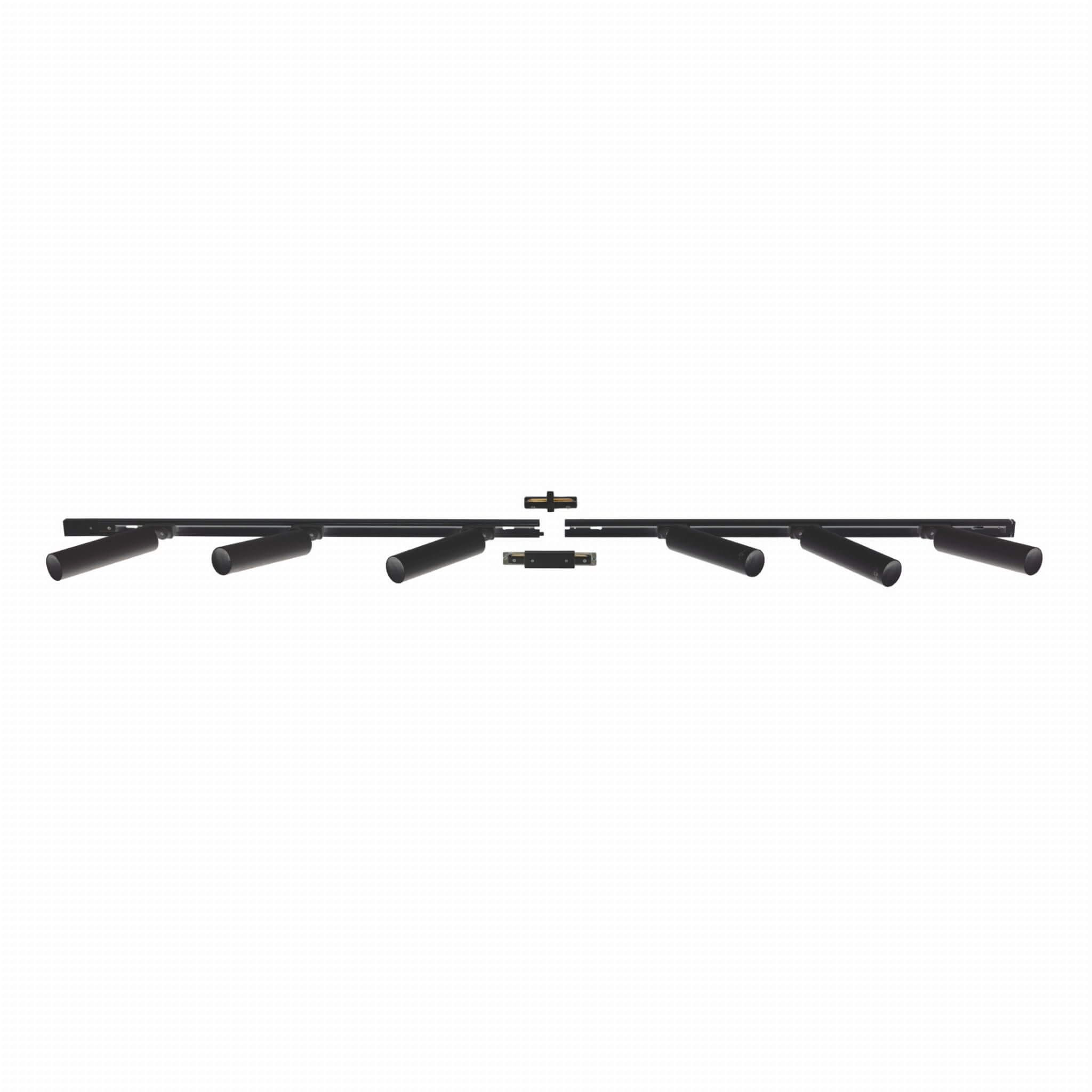 Zuma Line Black Schienensystem-Set mit Strahlern 6x35 W schwarz 3027
