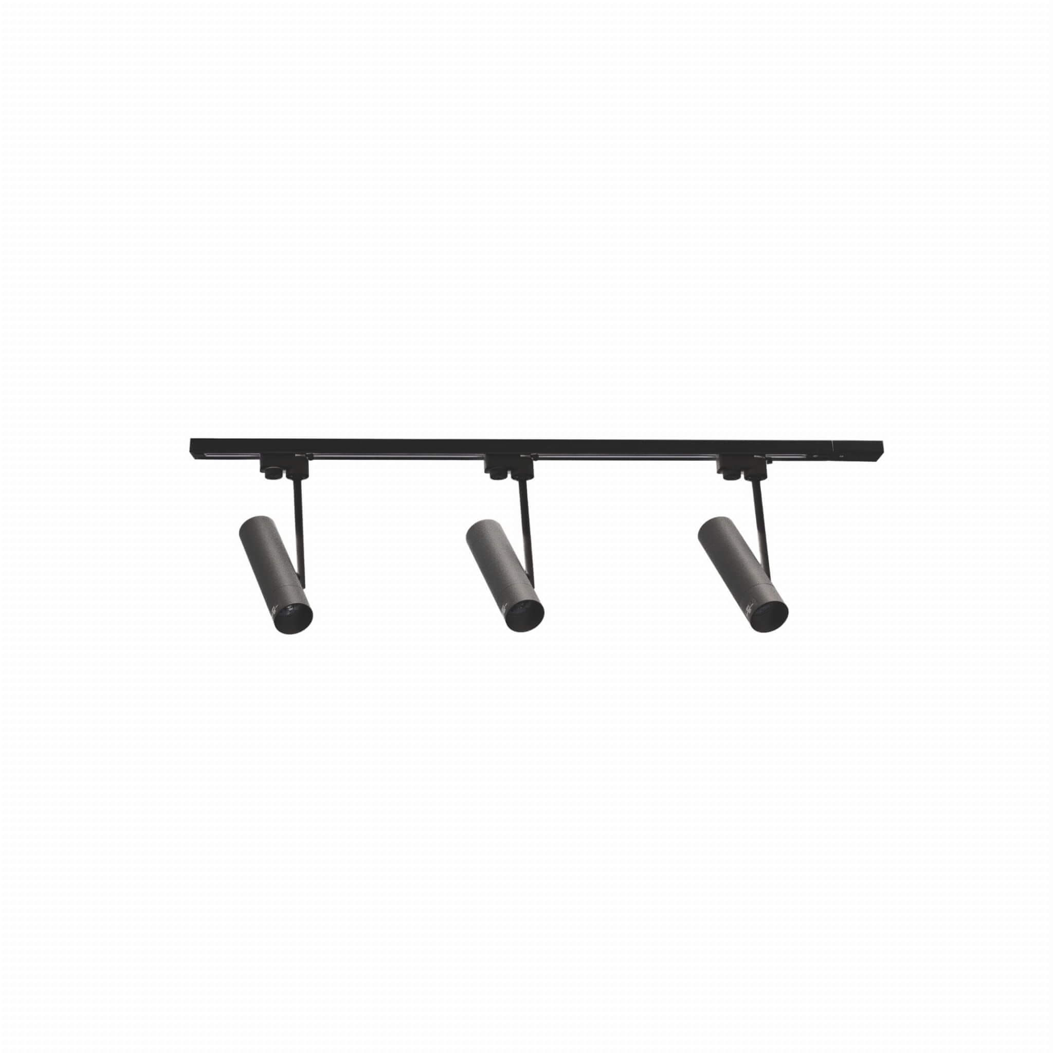 Zuma Line Black Schienensystem-Set mit Strahlern 3x35 W schwarz 3556