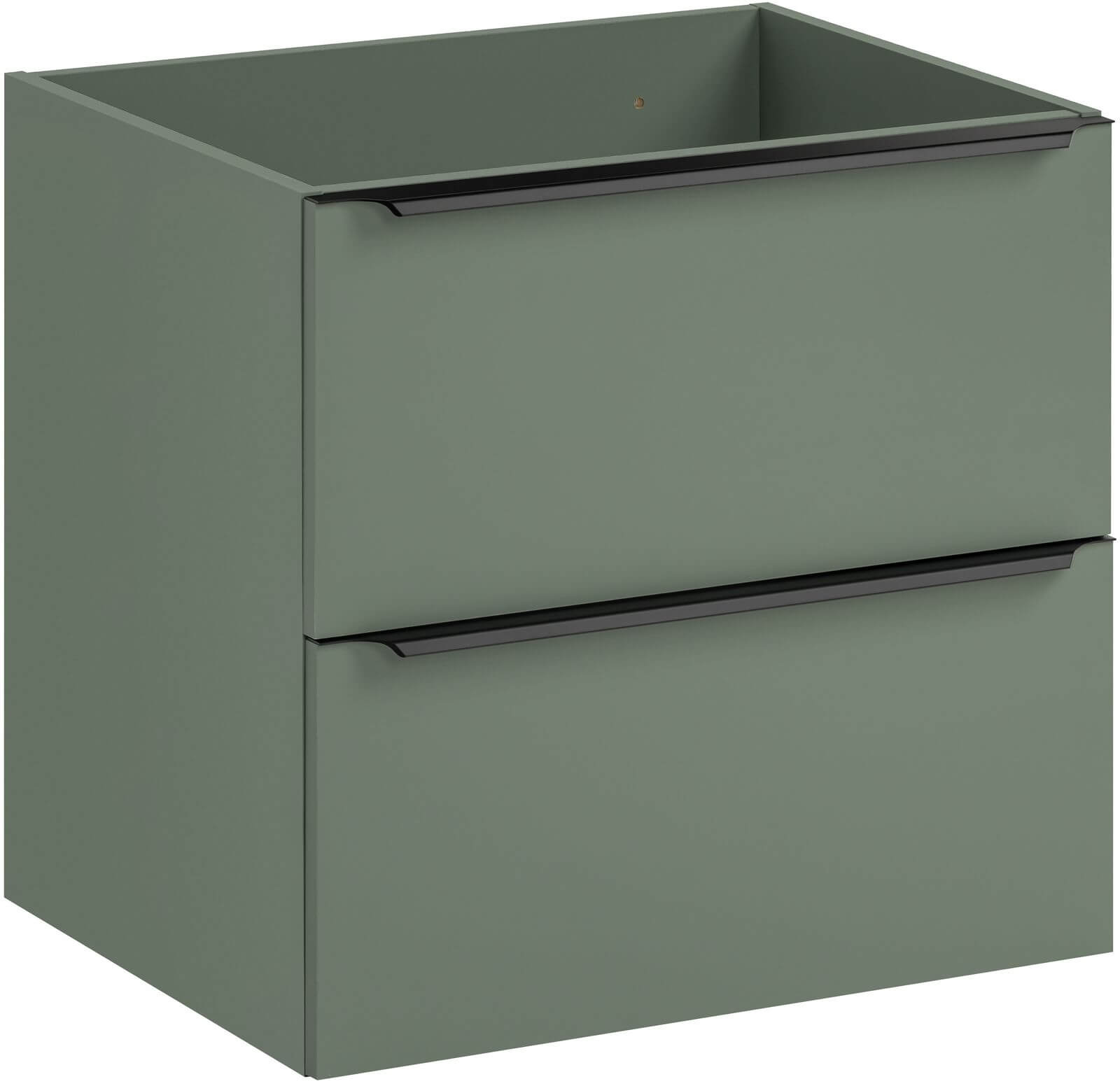 Comad Sombra Green Badschrank 60x46x57 cm Unterschrank hängend grün SOMBRA GREEN 82-60-46-2S