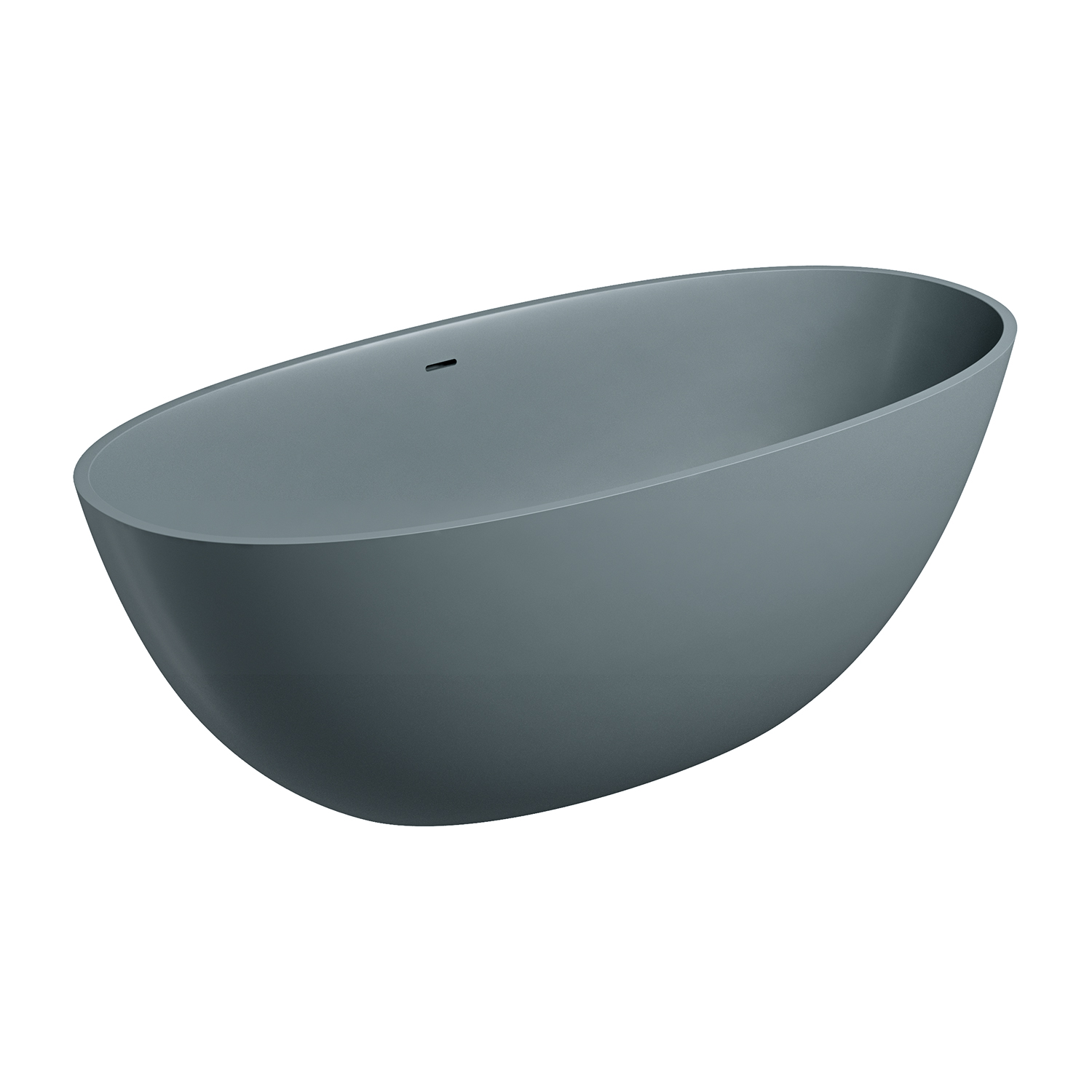 Omnires Shell M+ Freistehende Badewanne 160x75 cm oval SHELLWWZPAG