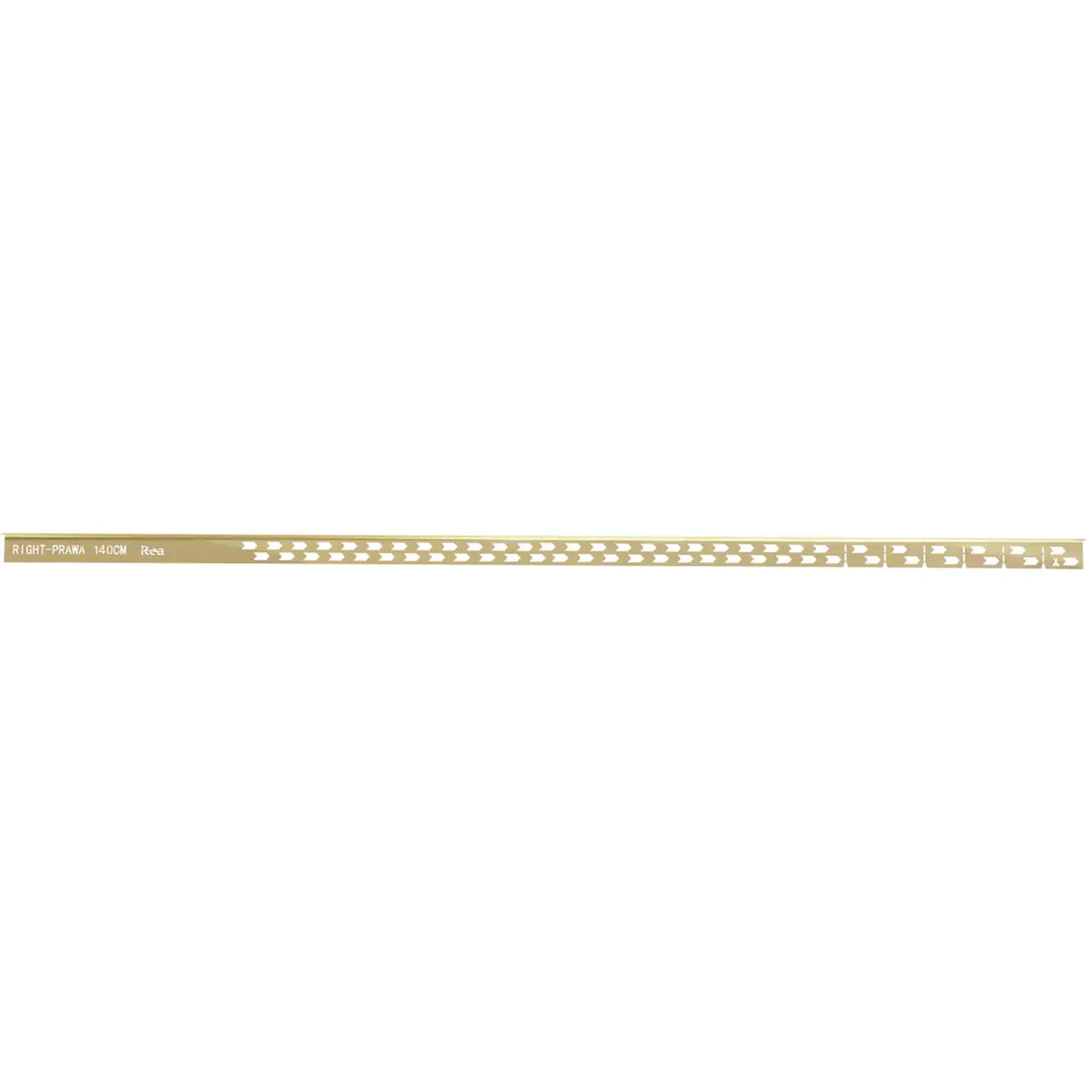 Rea Streifen, der den Hang formt 140 cm gold REA-K3226