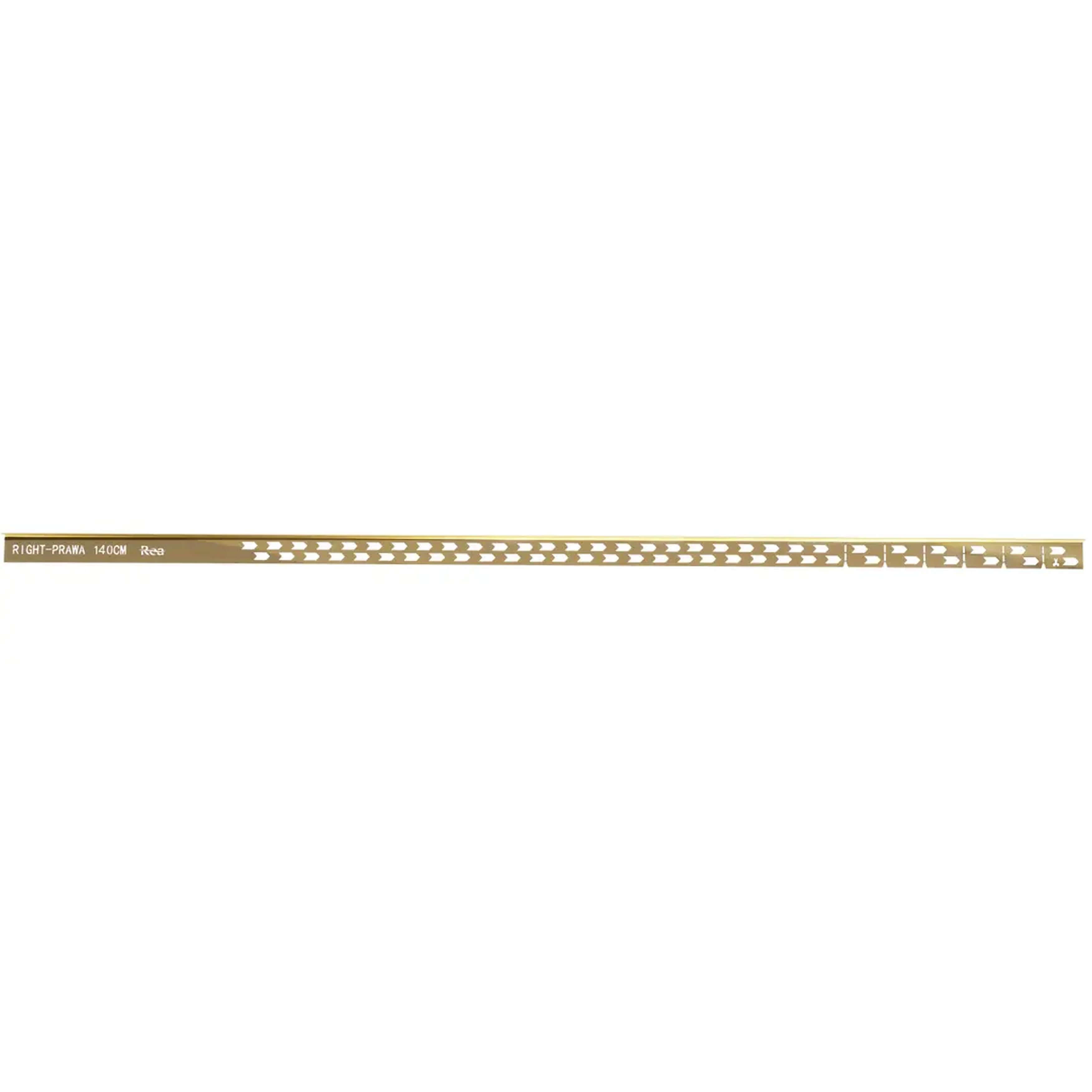 Rea Streifen, der den Hang formt 140 cm gold REA-K3223