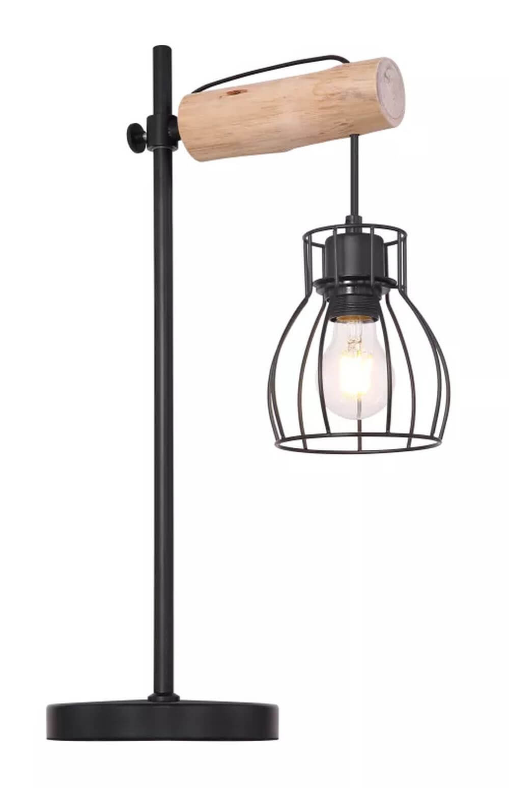 Globo Lighting Mina Tischlampe 1x40 W schwarz 15326TN