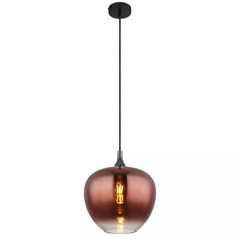 Globo Lighting Maxy Pendelleuchte 1x60 W schwarz 15548H1G