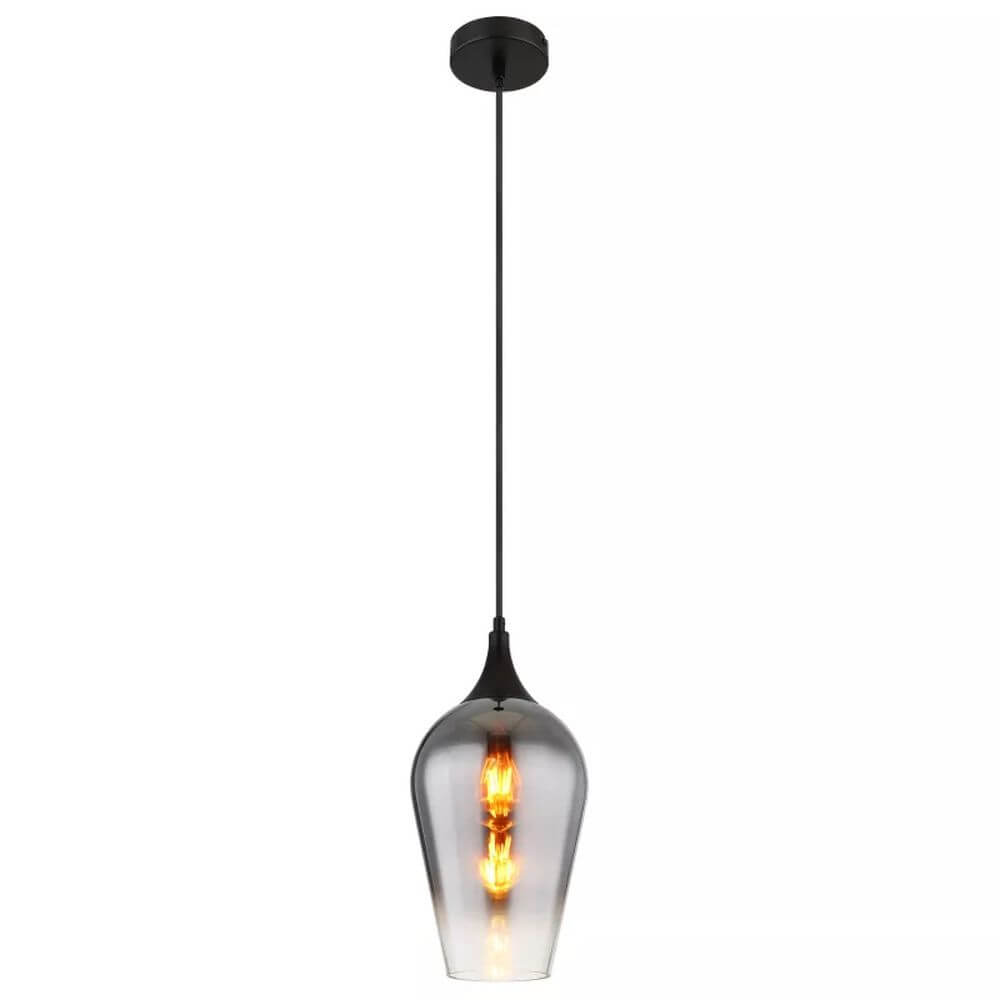 Globo Lighting Lavus Pendelleuchte 1x60 W schwarz 15552H3