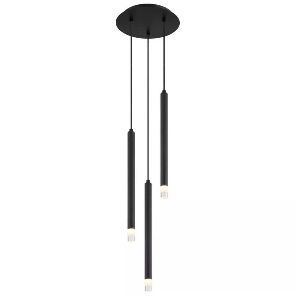 Globo Lighting Blake Pendelleuchte 3x4 W schwarz 15629-3