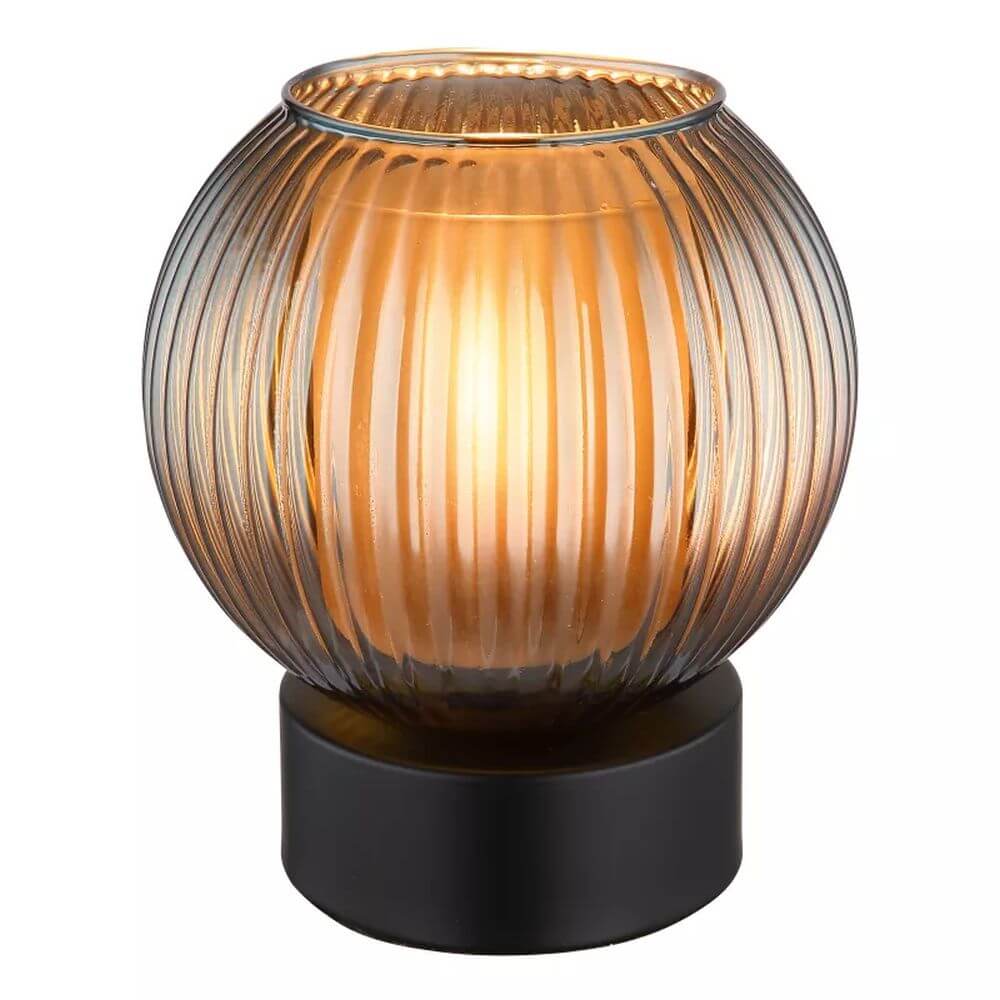 Globo Lighting Zumba Tischlampe 1x25 W schwarz-mehrfarbig 15638TP