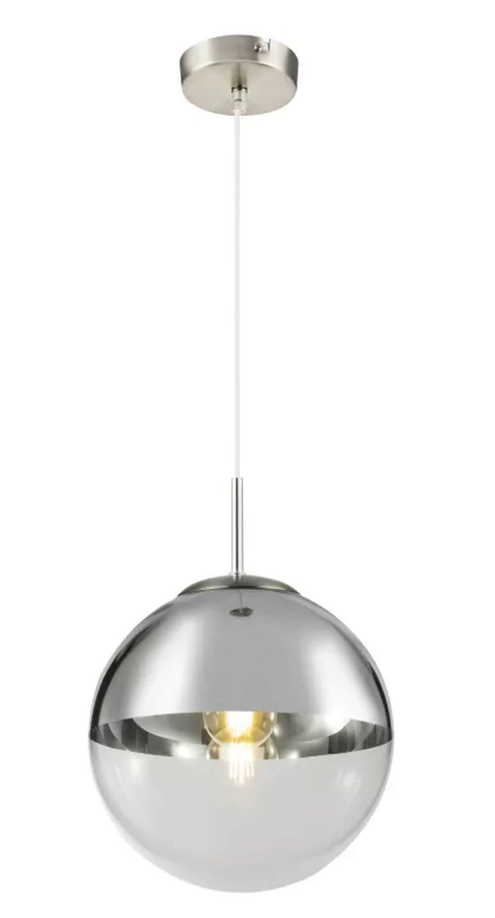 Globo Lighting Varus Pendelleuchte 1x40 W transparent 15852