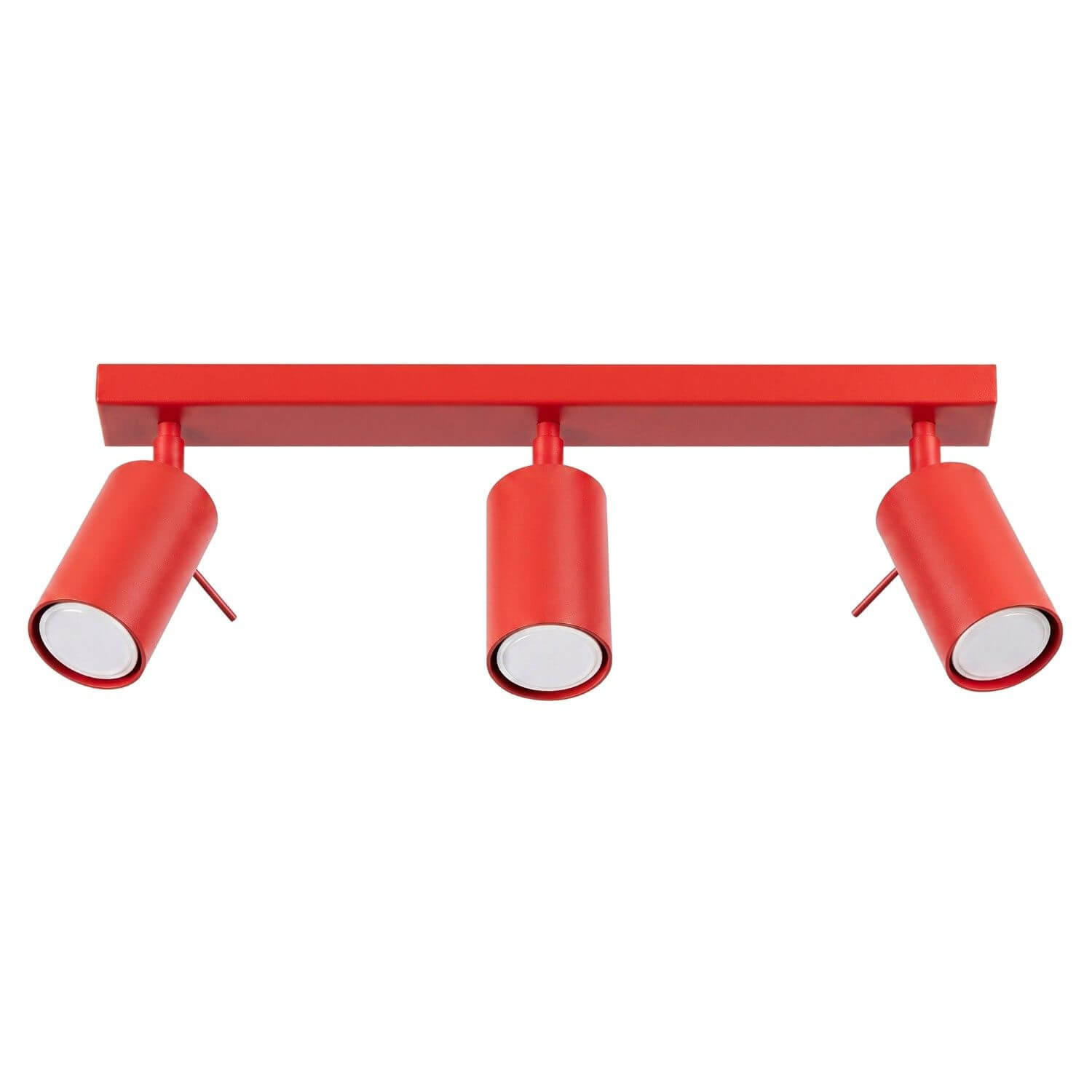 Sollux Lighting Ring Deckenlampe 3x10 W rot SL.2191