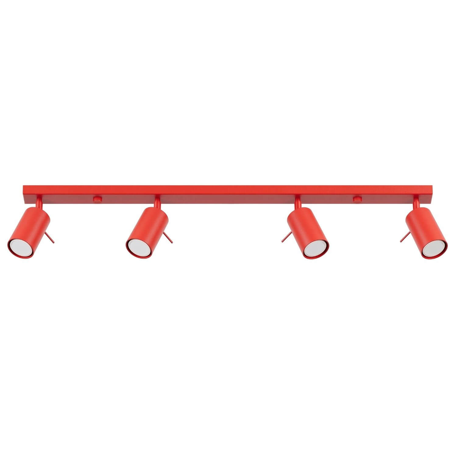 Sollux Lighting Ring Deckenlampe 4x10 W rot SL.2193