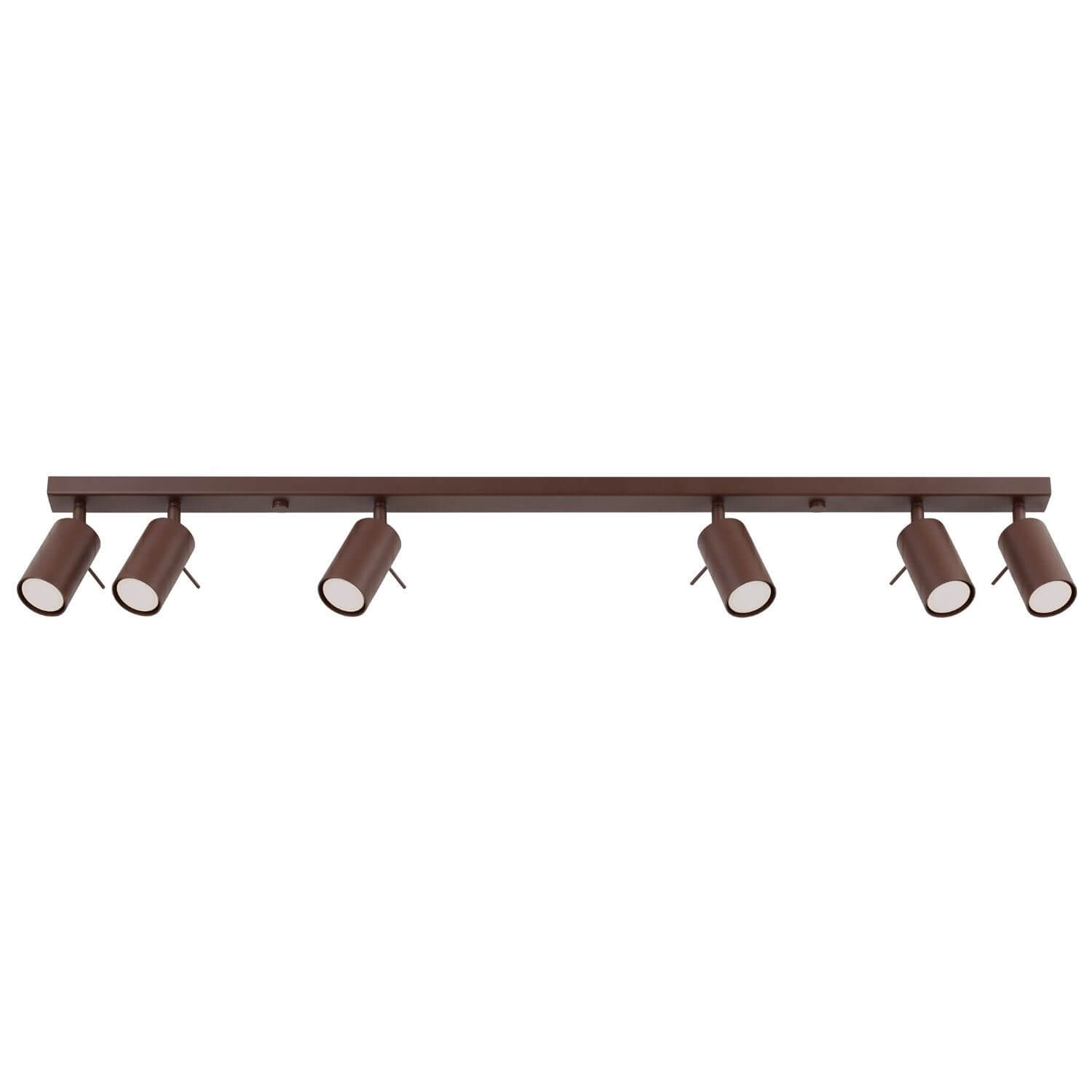 Sollux Lighting Ring Deckenlampe 6x6 W braun SL.2200