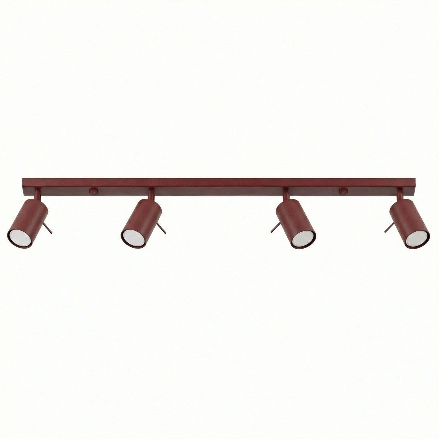 Sollux Lighting Ring Deckenlampe 6x10 W burgund SL.2164