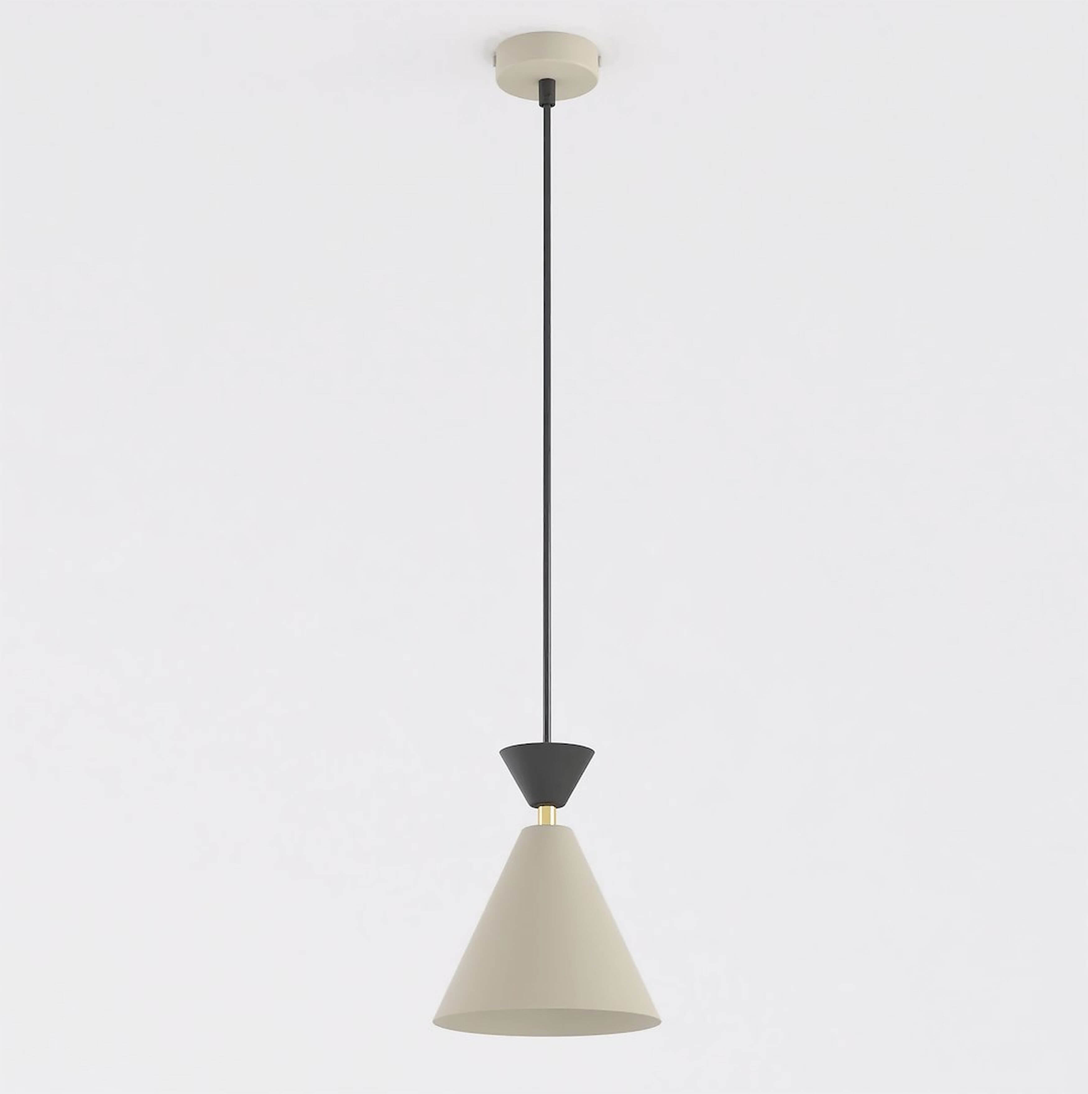 Emibig Klever Pendelleuchte 1x10 W schwarz-beige 1741/1