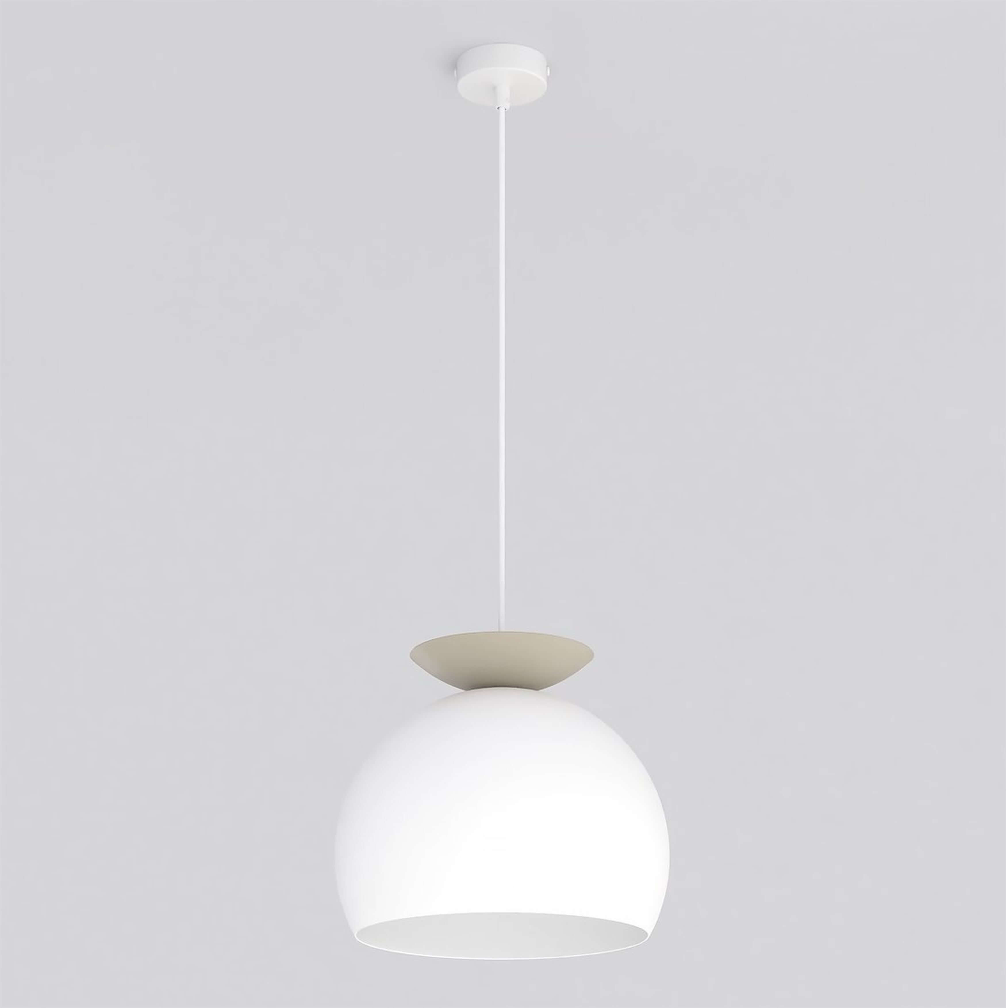 Emibig Geo Pendelleuchte 1x15 W weiß-beige 1757/1