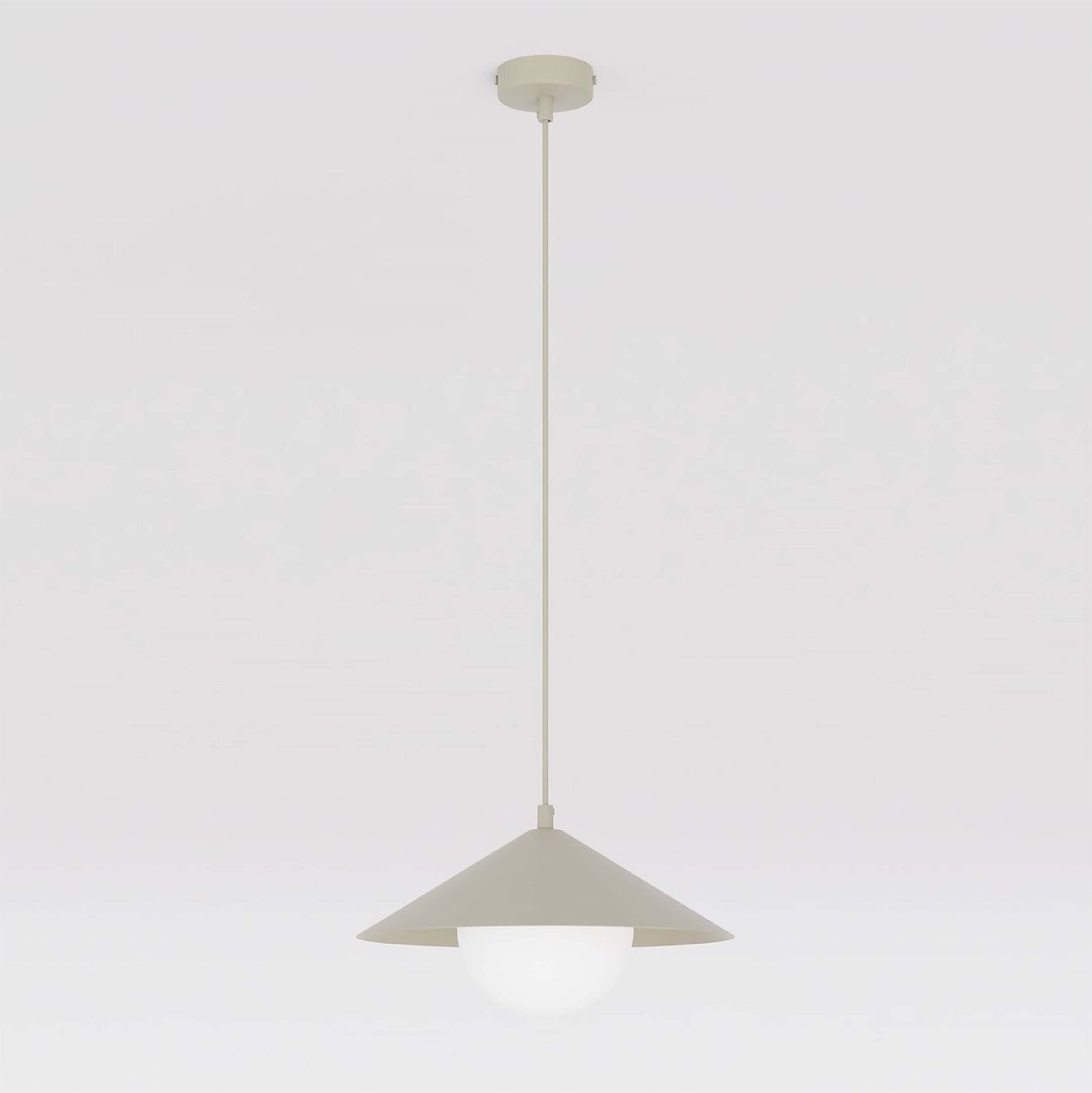 Emibig Mono Pendelleuchte 1x10 W beige 1724/1S