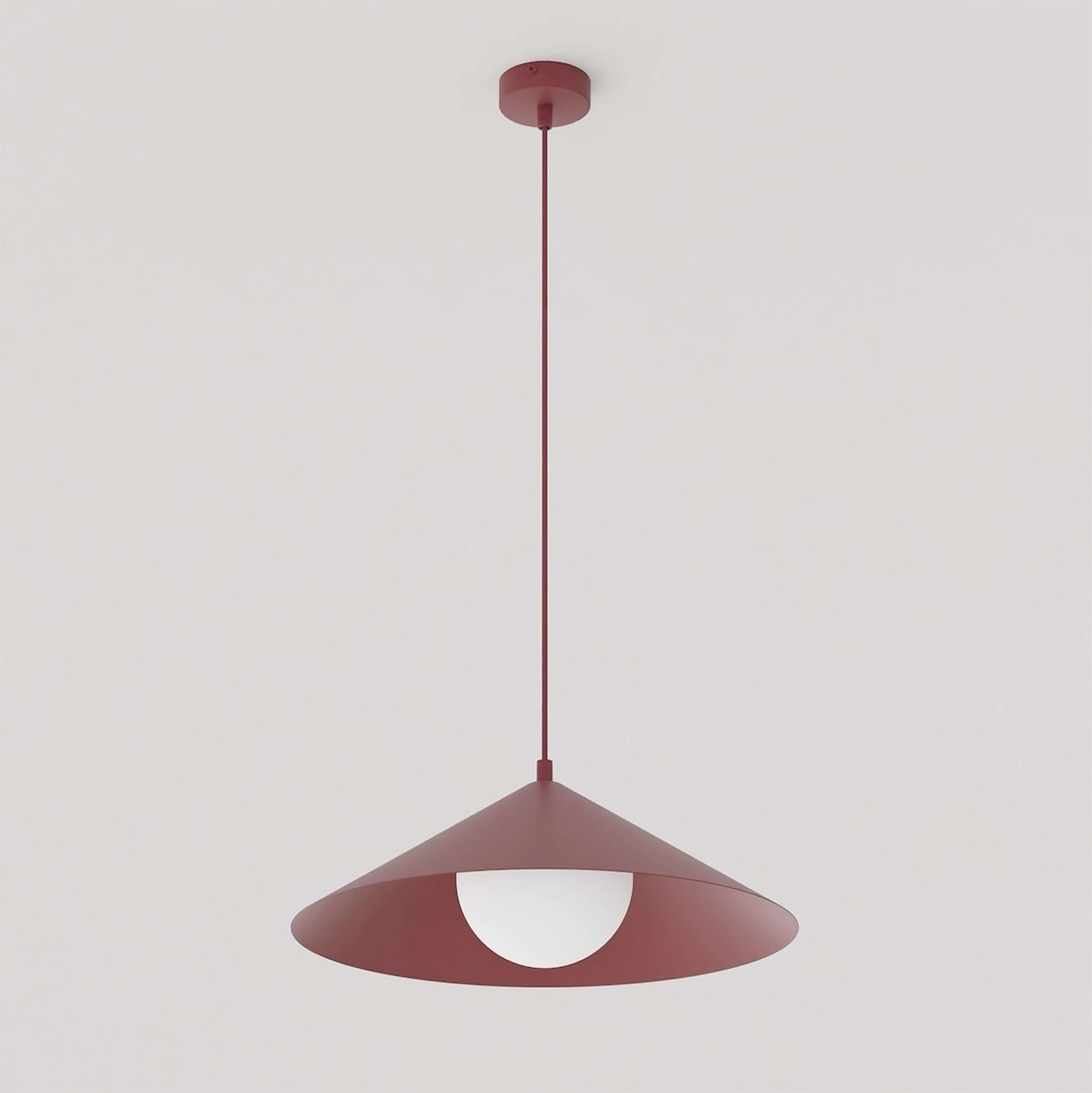 Emibig Mono Pendelleuchte 1x10 W opal 1725/1M