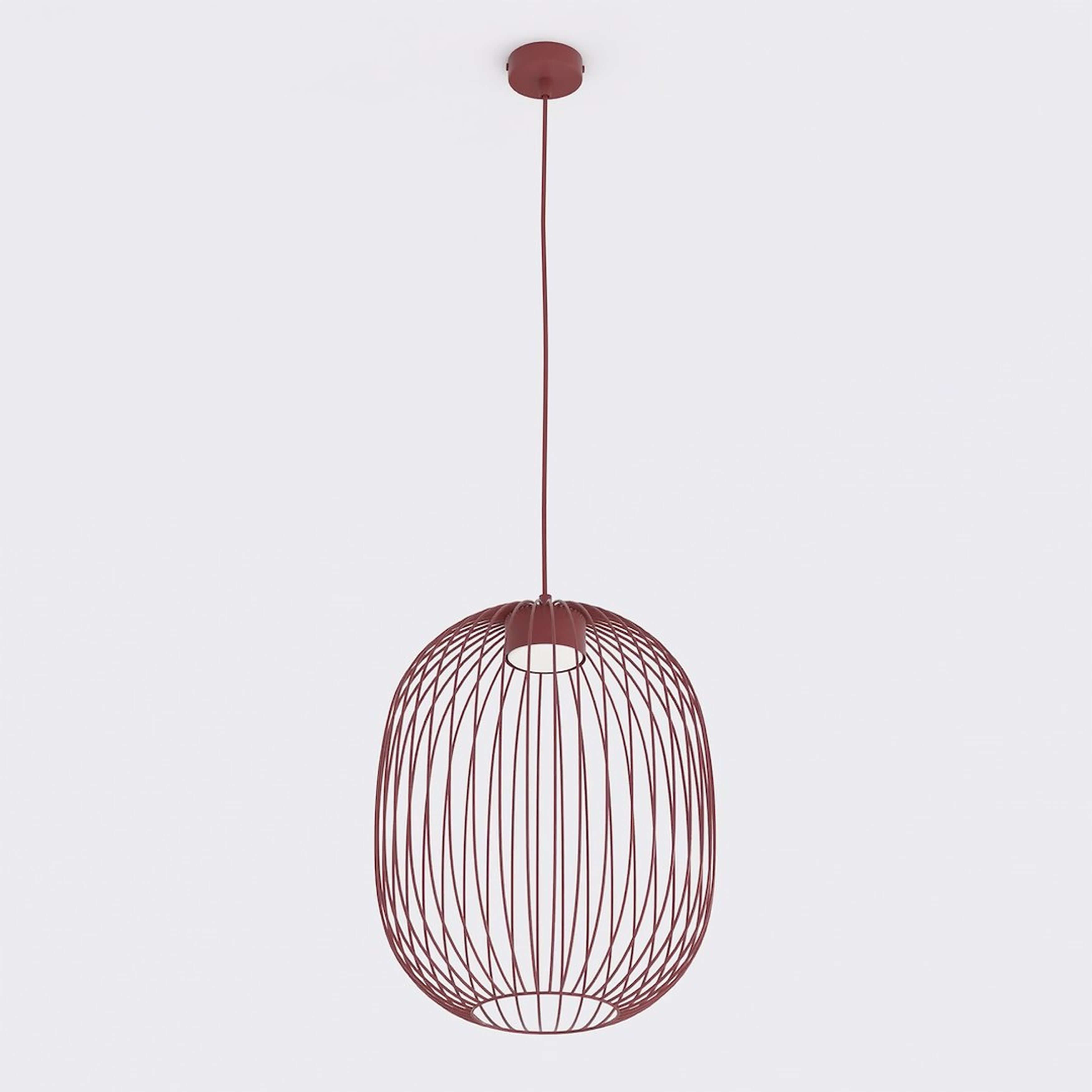 Emibig Mantra Pendelleuchte 1x10 W rot 1700/1