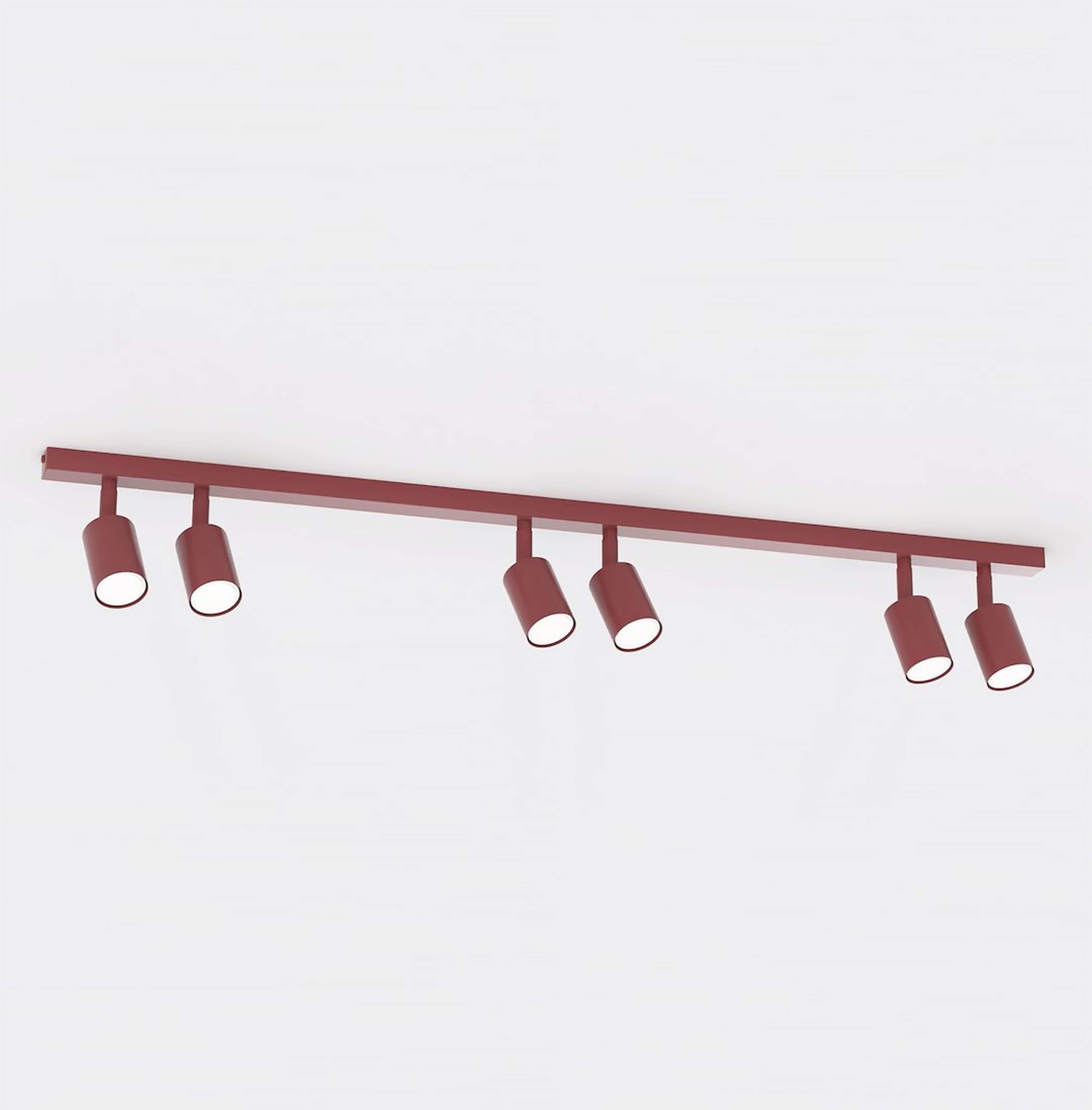 Emibig Flash Deckenlampe 6x10 W rot 1704/6