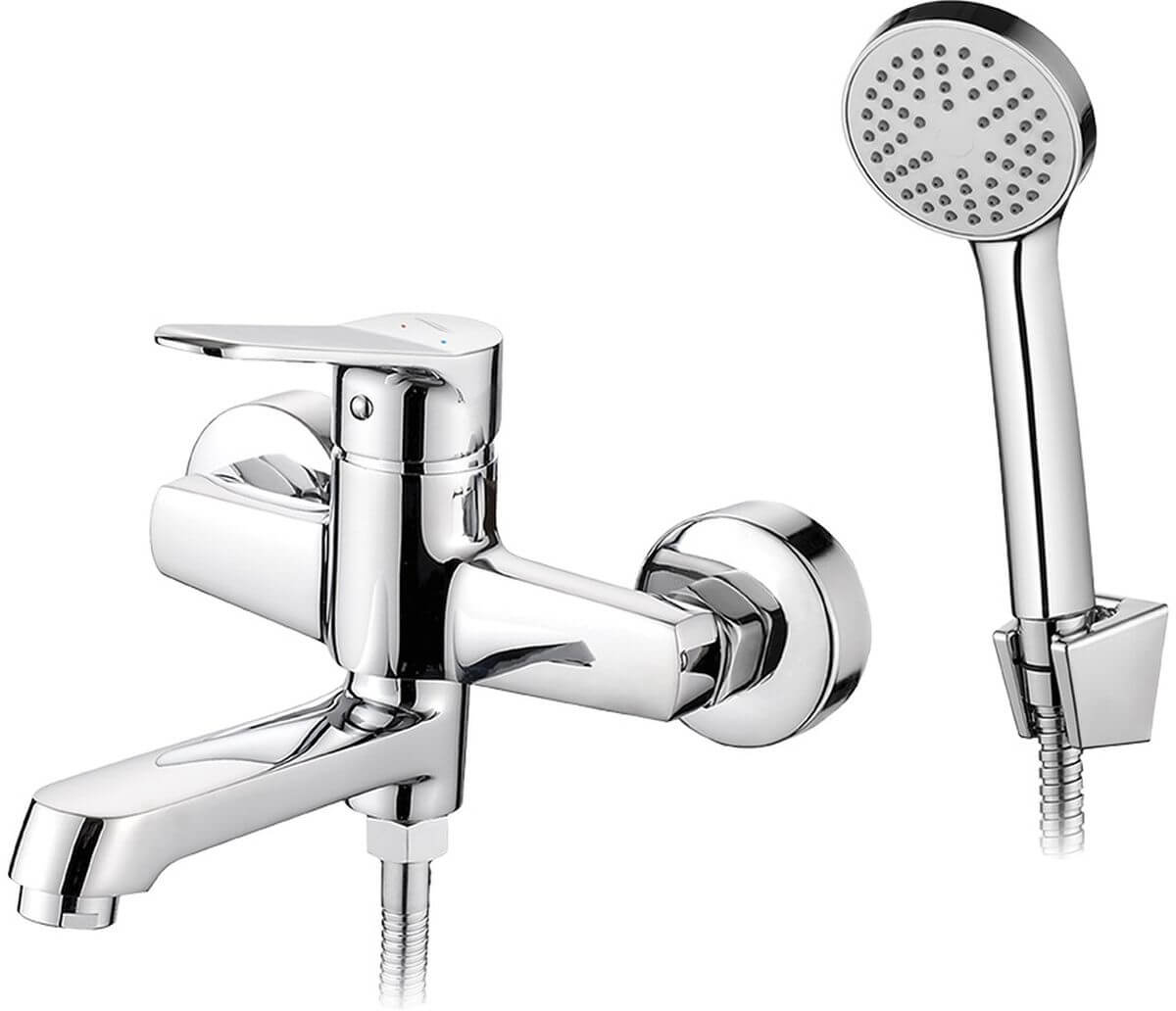 Kuchinox Atez Badewannen- und Duscharmatur Wandmontage chrom BTK_011D