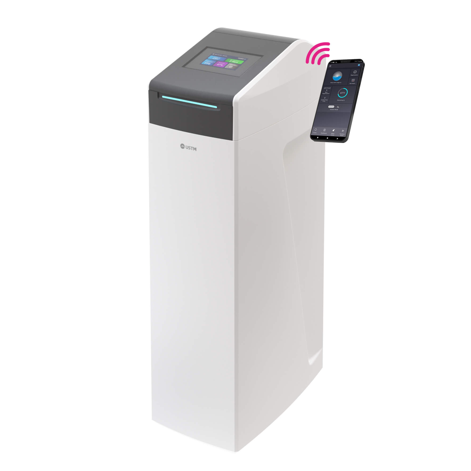 USTM Laser Touch Screen Wasseraufbereitungsanlage WS-30-LCD-LASER