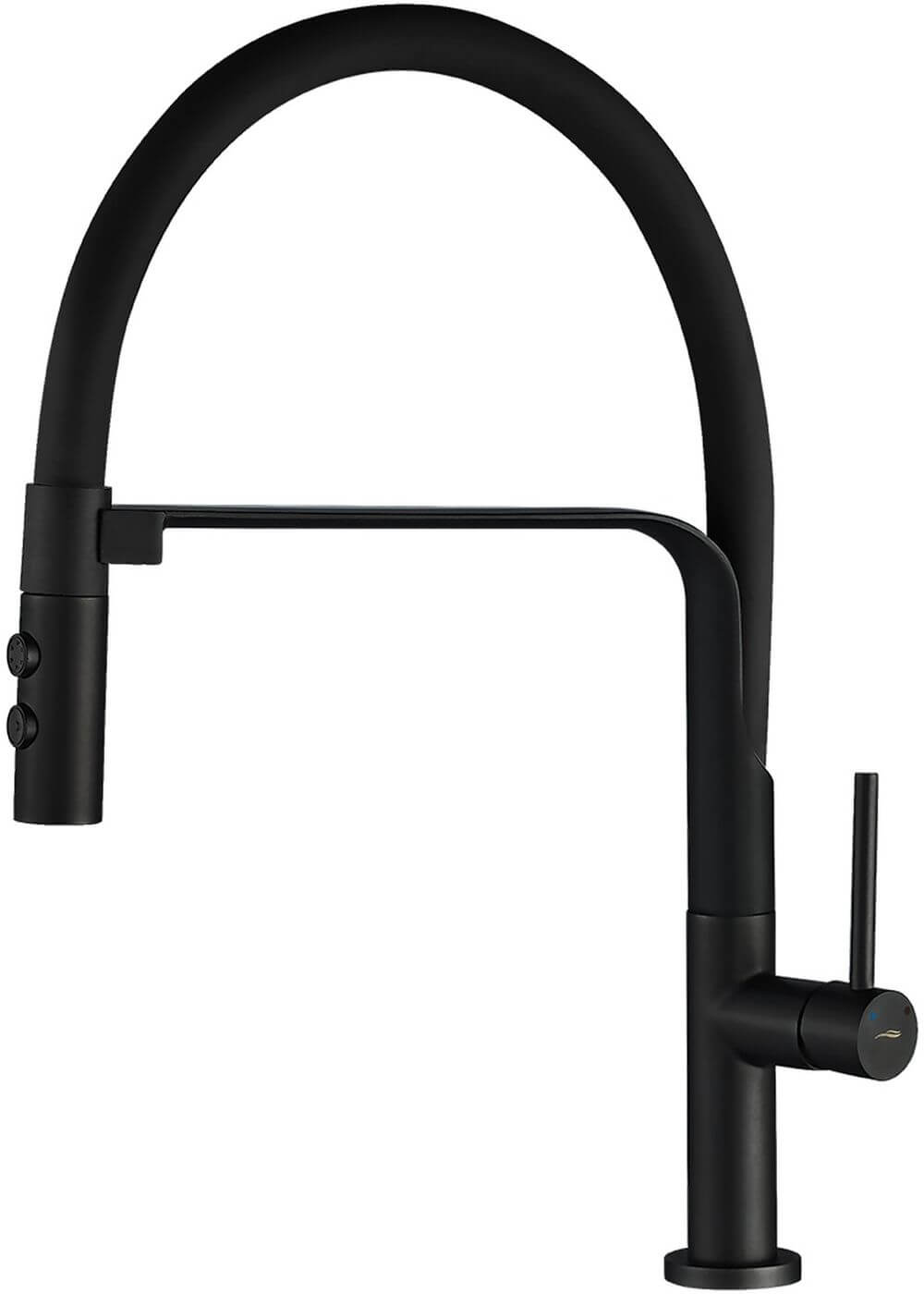 Kuchinox Siluetto Küchenarmatur Stehend schwarz BQU_B78D
