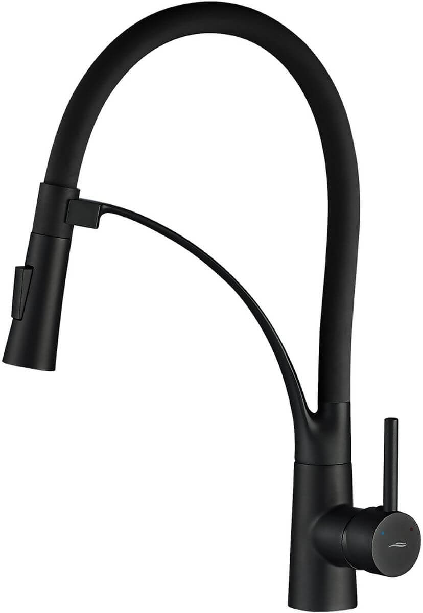 Kuchinox Olor Küchenarmatur Stehend schwarz BKR_B78D