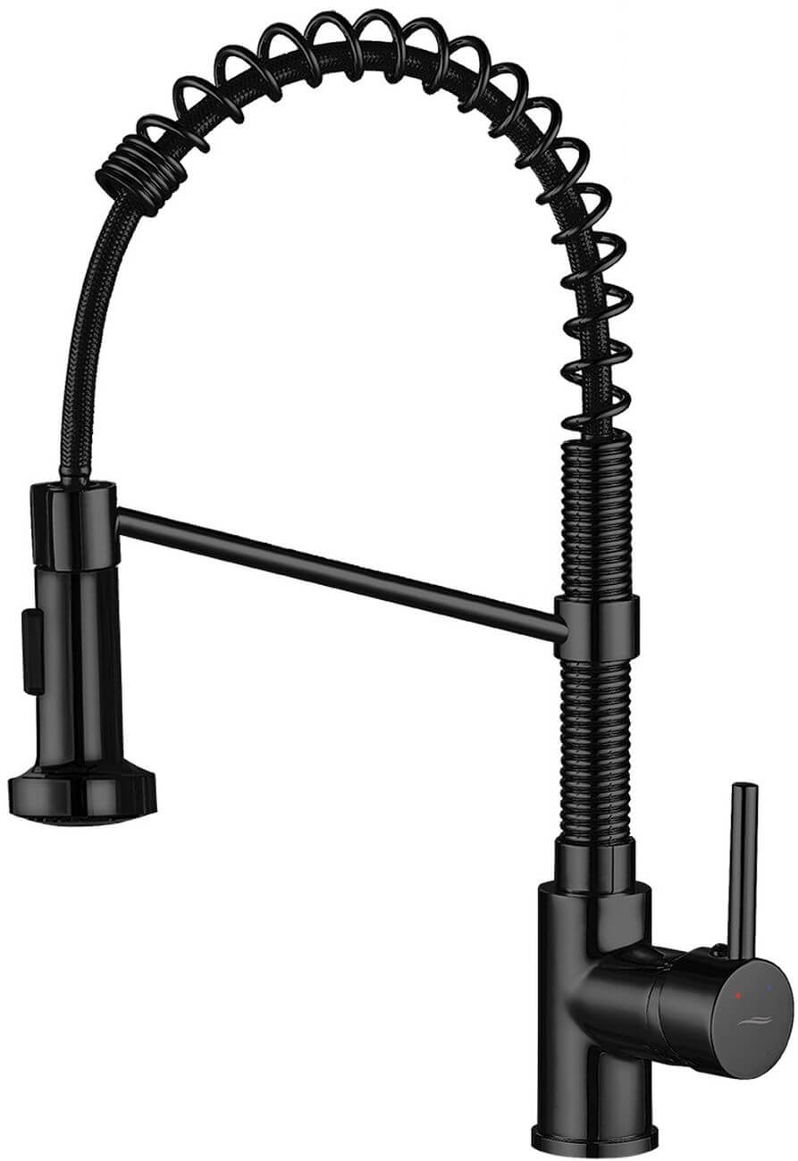 Kuchinox Loco Küchenarmatur Stehend schwarz BQC_76SD