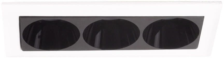 MaxLight X-Line Deckenlampe 3x4 W weiß-schwarz H0134