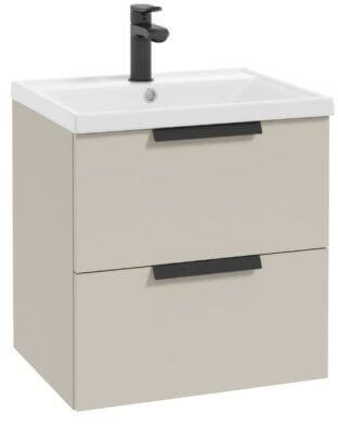 Defra Faro Badschrank 54x30x50 cm Unterschrank hängend beige 310-D-05003