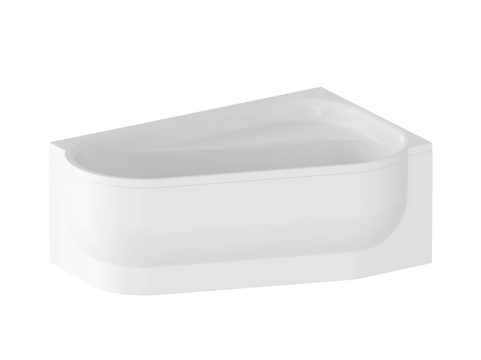 Ravak ARC Eckbadewanne 150x105 cm rechtsseitig weiß CF41000000
