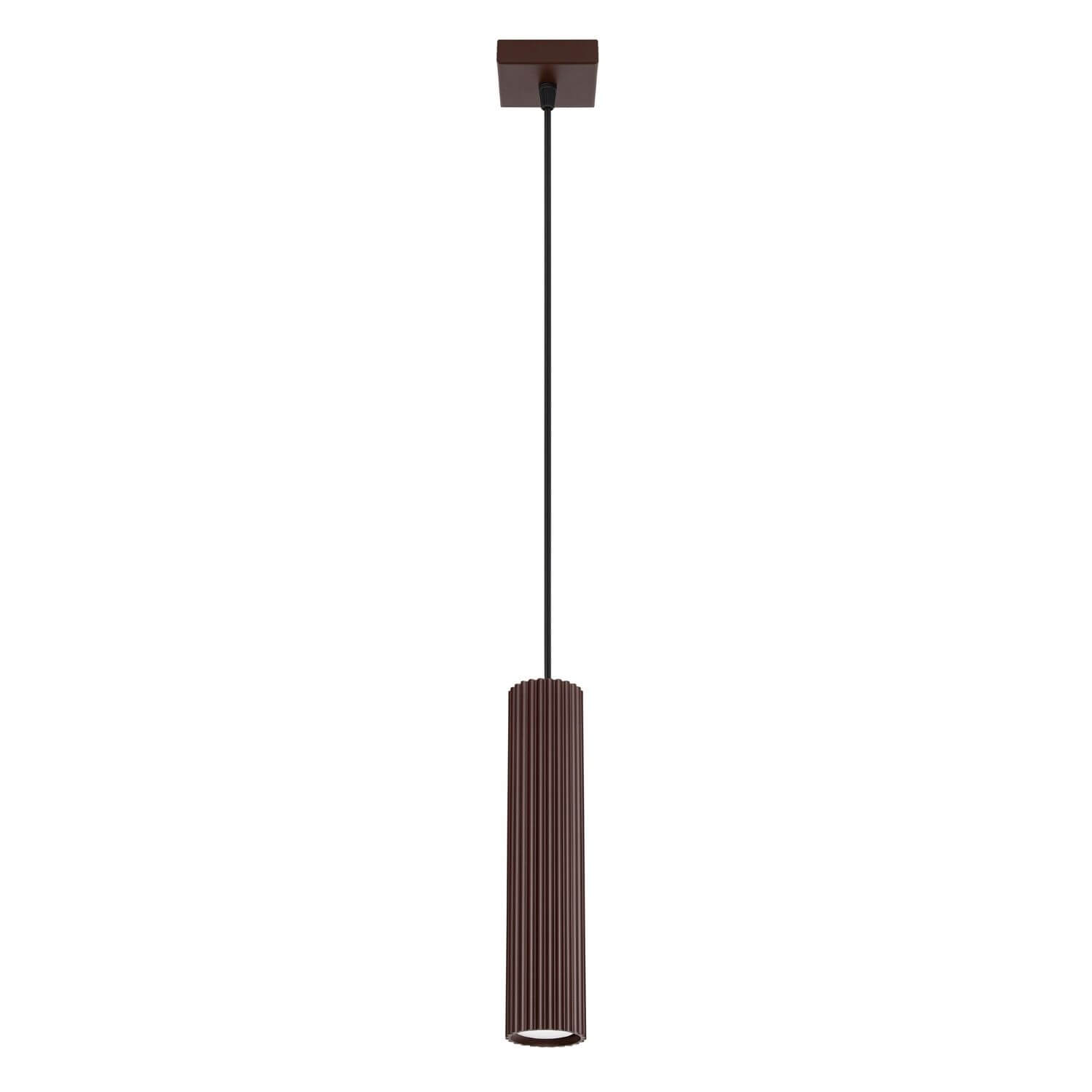 Sollux Lighting Karbon Pendelleuchte 1x10 W braun SL.2336