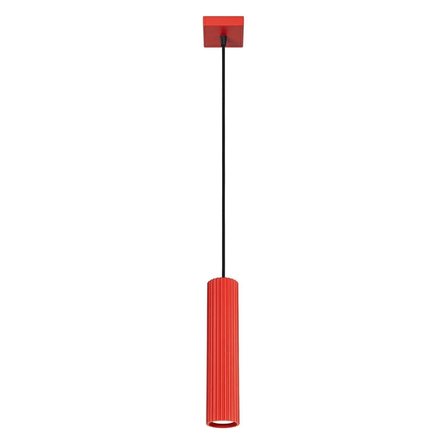 Sollux Lighting Karbon Pendelleuchte 1x10 W rot SL.2335