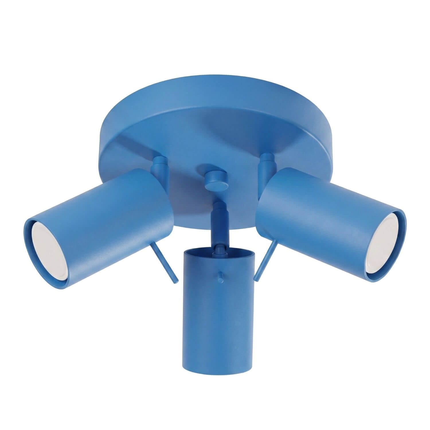 Sollux Lighting Ring Deckenlampe 3x10 W blau SL.2204